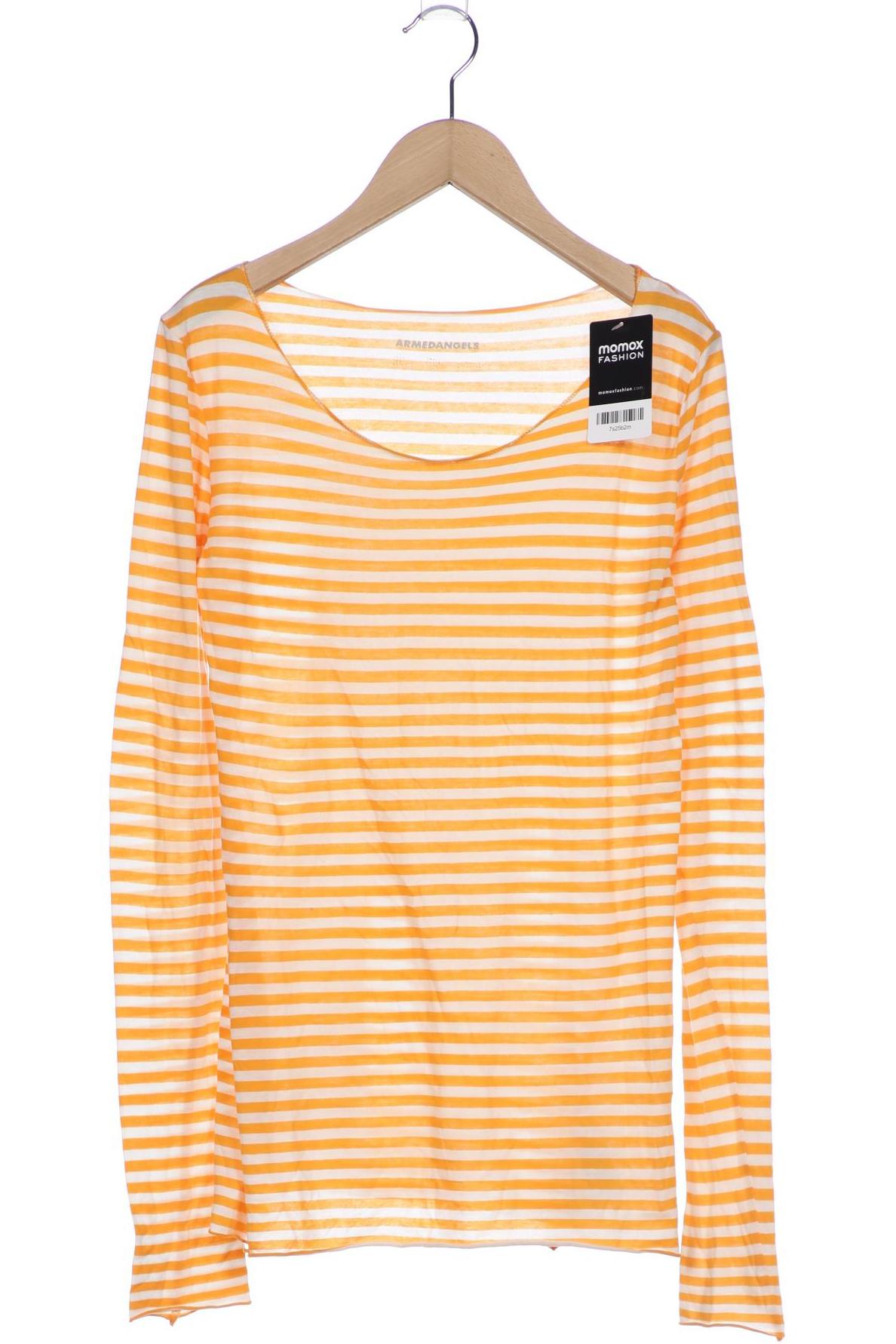 

Armedangels Damen Langarmshirt, orange, Gr. 36