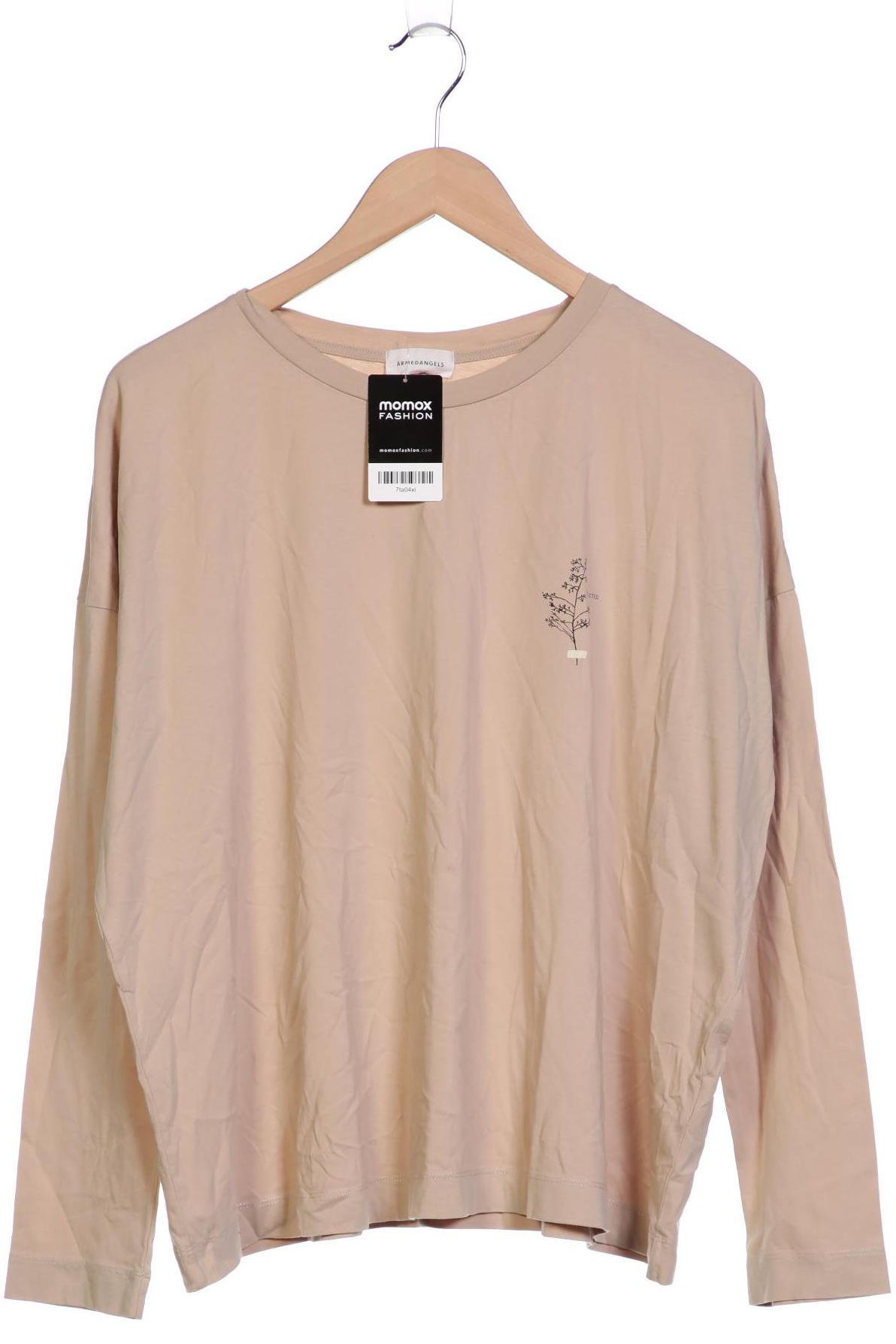 

Armedangels Damen Langarmshirt, beige, Gr. 42