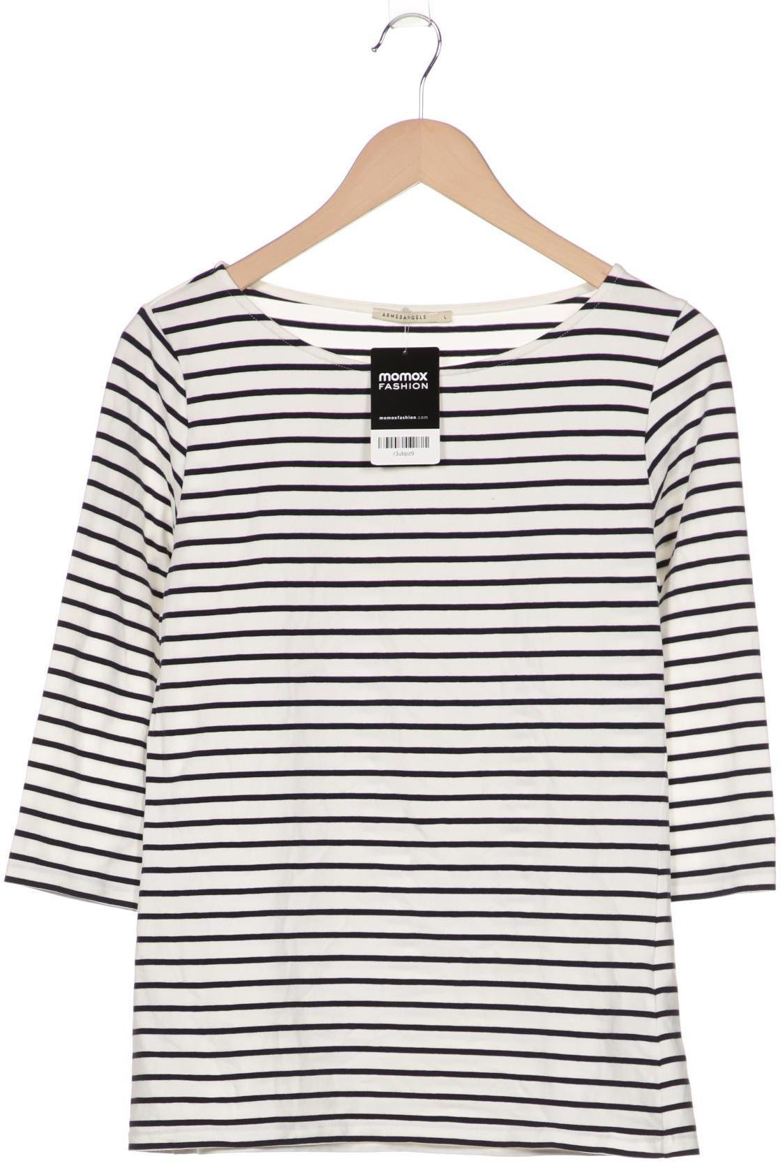 

Armedangels Damen Langarmshirt, weiß, Gr. 42
