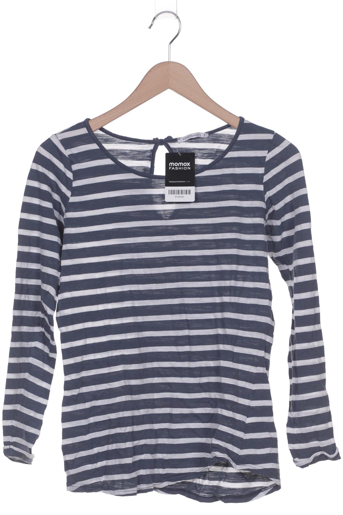 

Armedangels Damen Langarmshirt, marineblau, Gr. 36