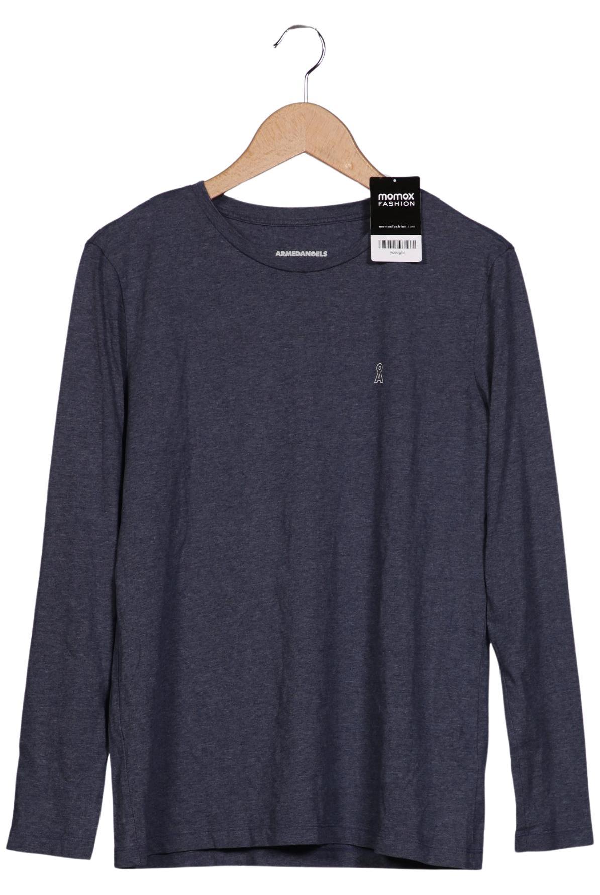

Armedangels Damen Langarmshirt, marineblau, Gr. 36