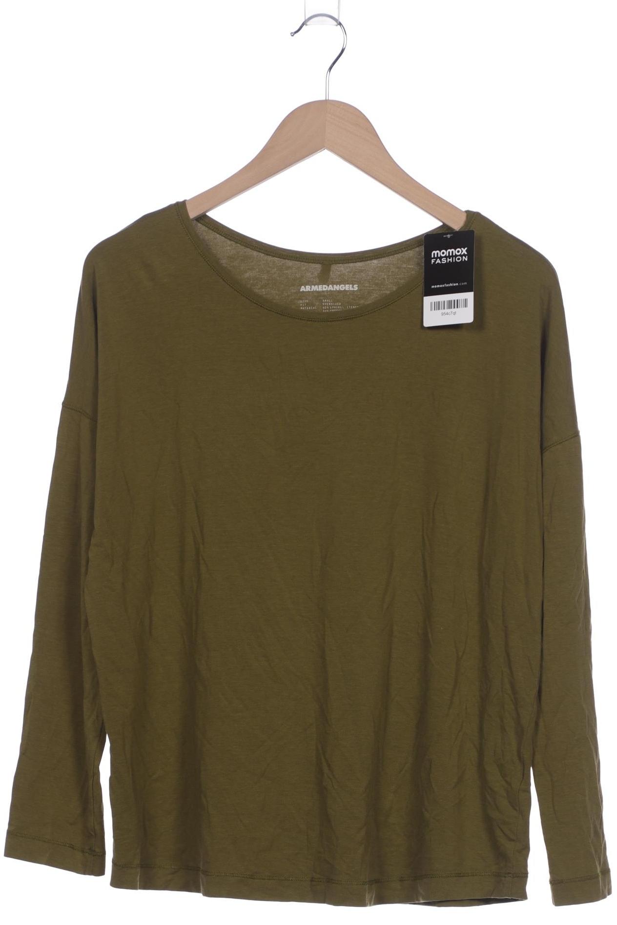 

Armedangels Damen Langarmshirt, grün, Gr. 36