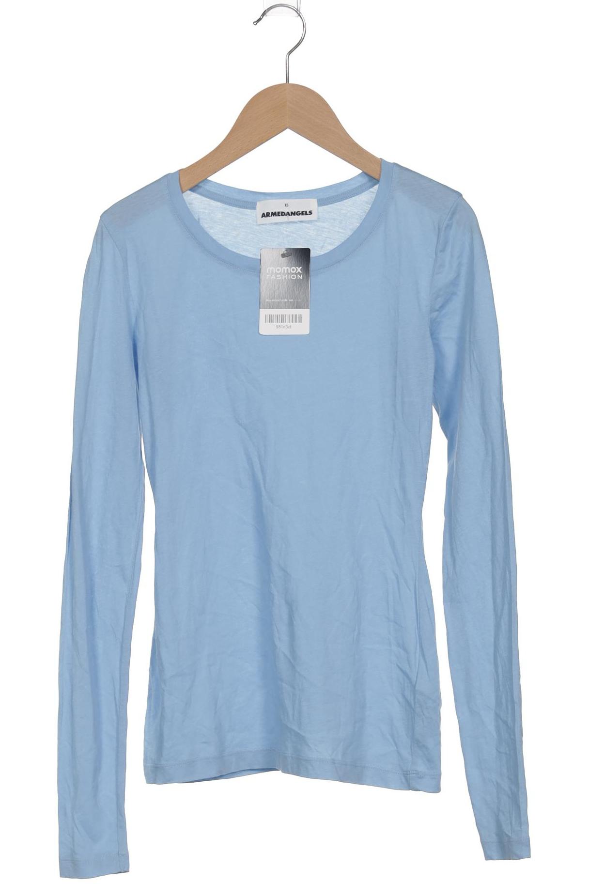 

Armedangels Damen Langarmshirt, hellblau, Gr. 34