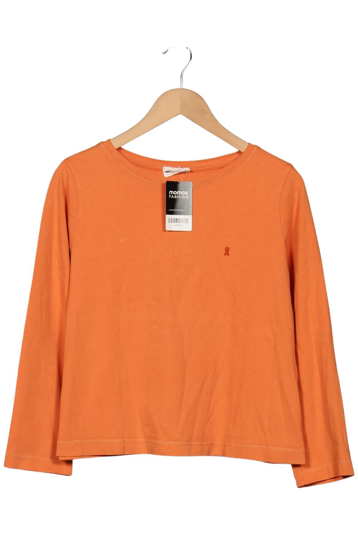 

Armedangels Damen Langarmshirt, orange, Gr. 40