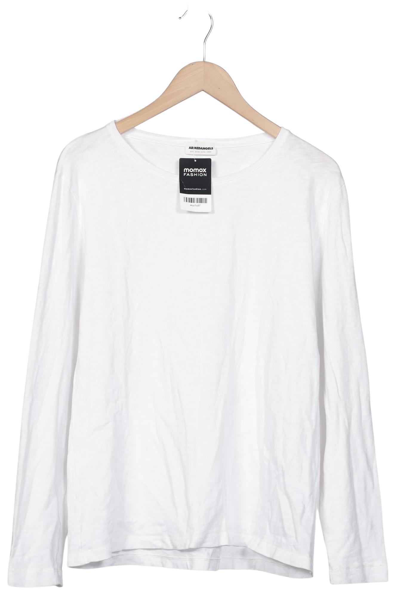 

Armedangels Damen Langarmshirt, weiß, Gr. 46