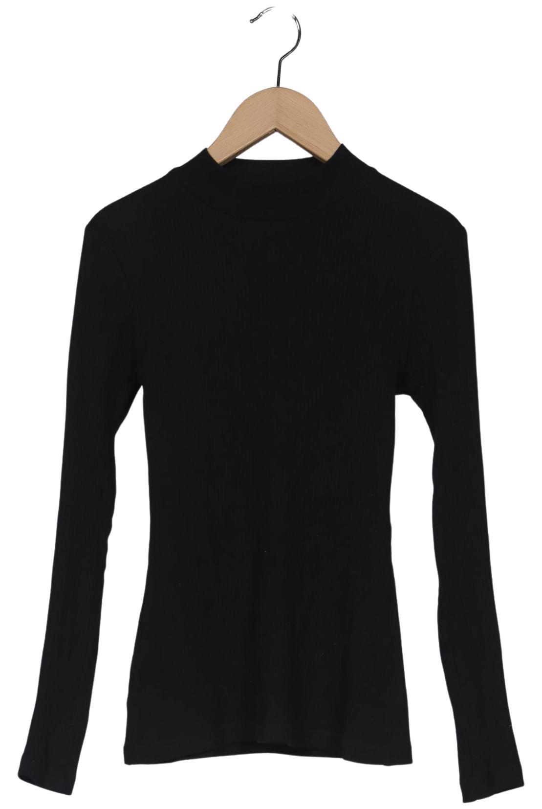 

Armedangels Damen Langarmshirt, schwarz, Gr. 34