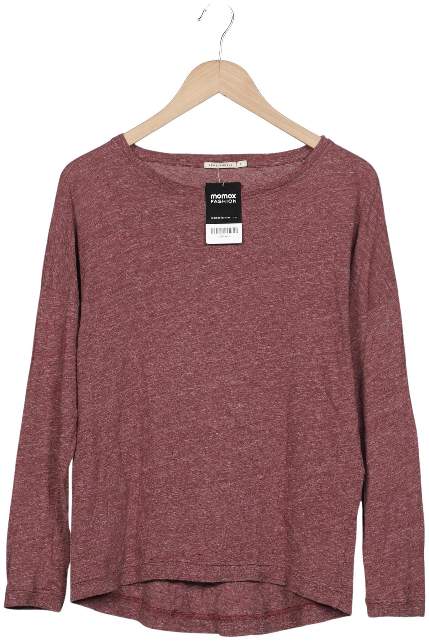 

Armedangels Damen Langarmshirt, bordeaux, Gr. 36