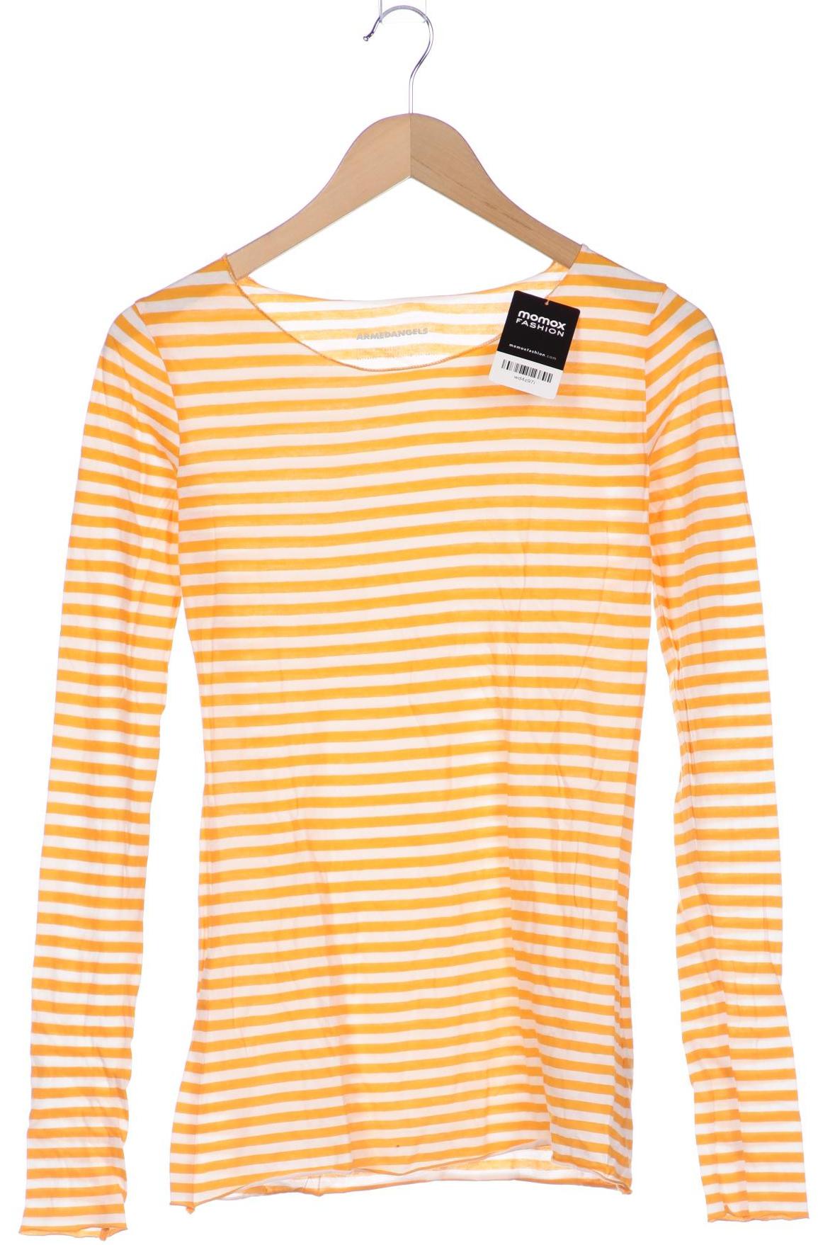 

Armedangels Damen Langarmshirt, orange, Gr. 38