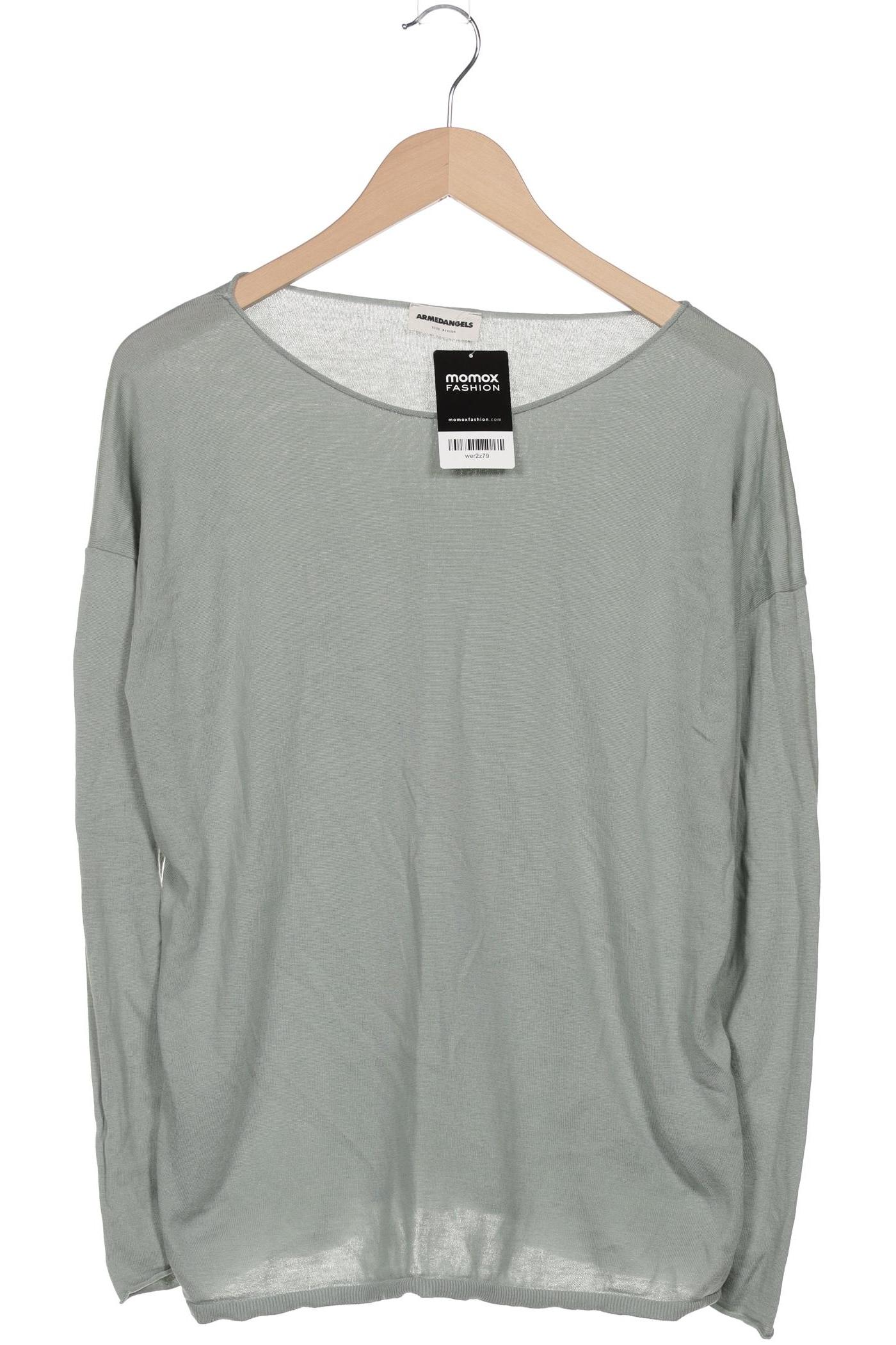 

Armedangels Damen Langarmshirt, türkis, Gr. 40