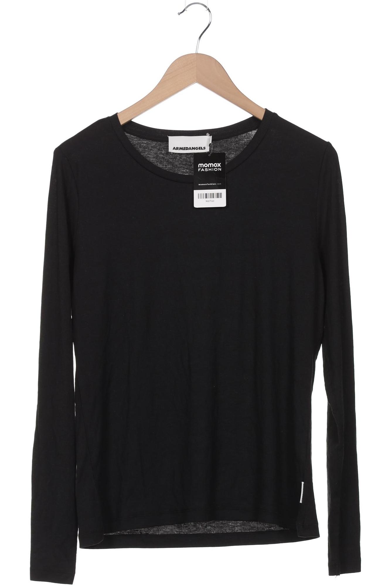 

Armedangels Damen Langarmshirt, schwarz, Gr. 54