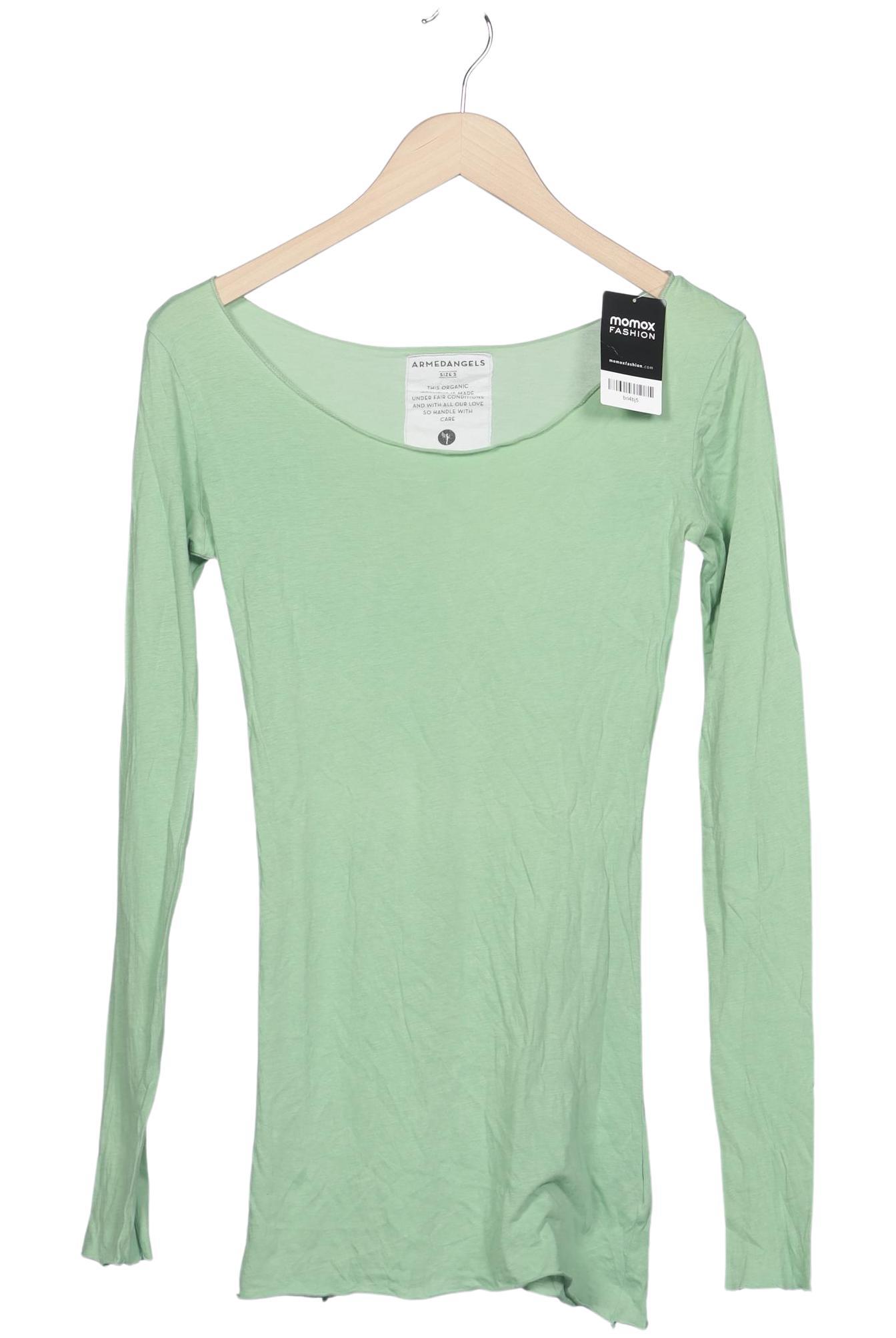 

Armedangels Damen Langarmshirt, hellgrün, Gr. 36