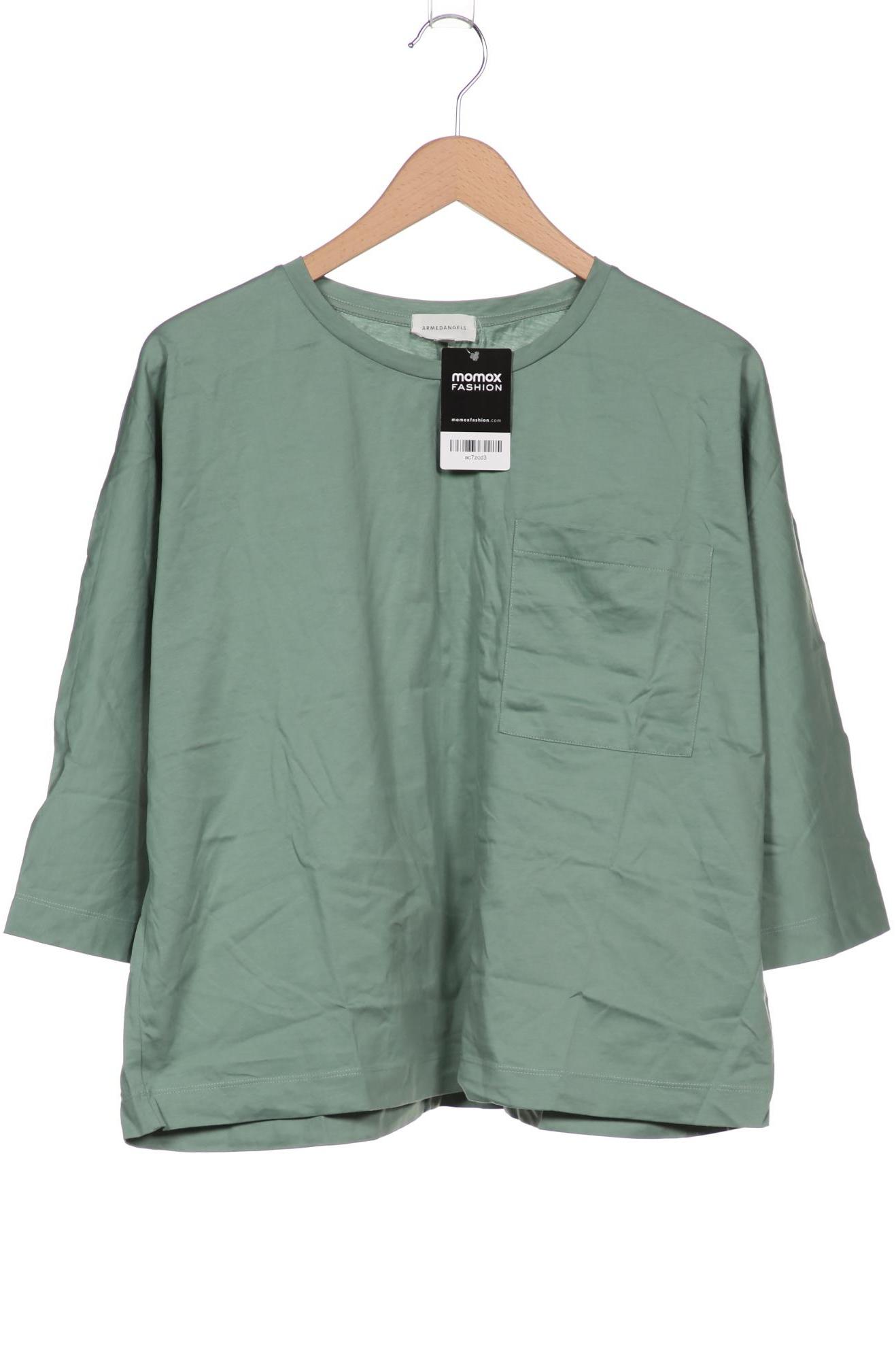 

Armedangels Damen Langarmshirt, grün, Gr. 42