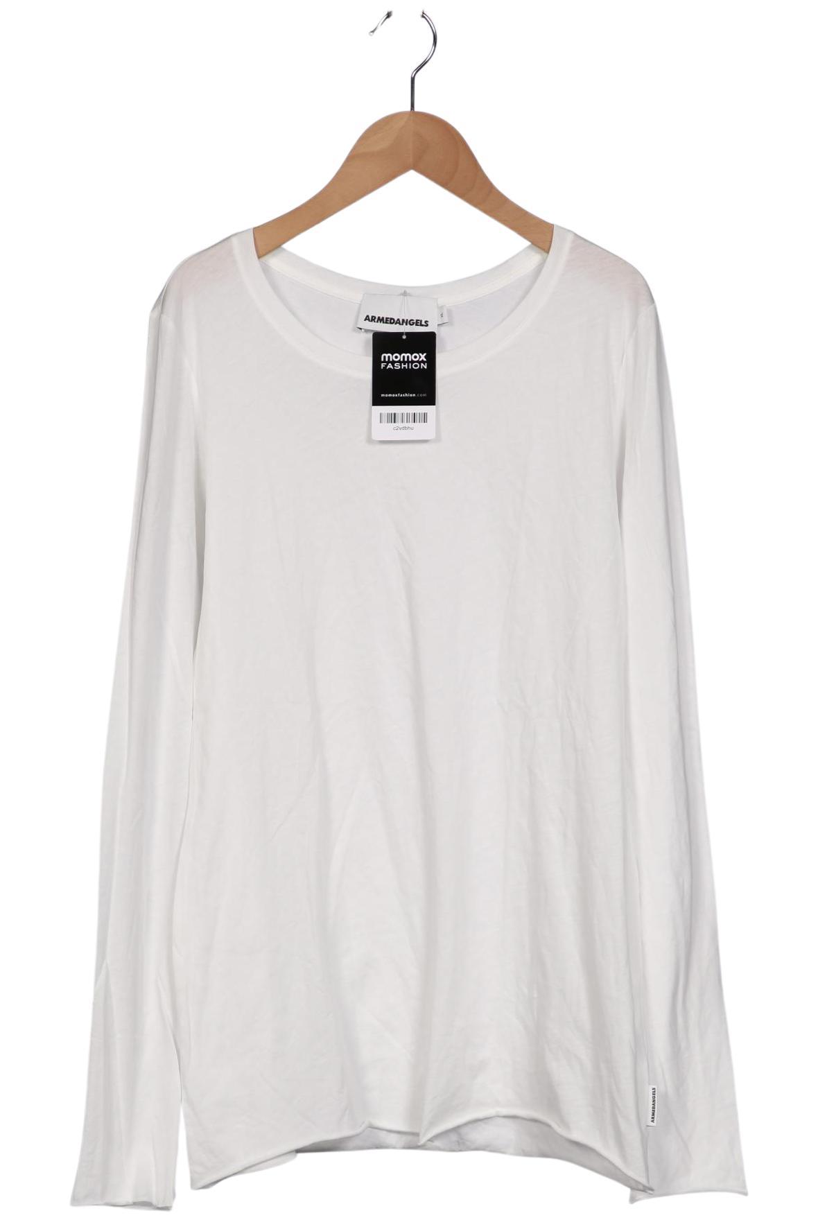 

Armedangels Damen Langarmshirt, weiß, Gr. 44