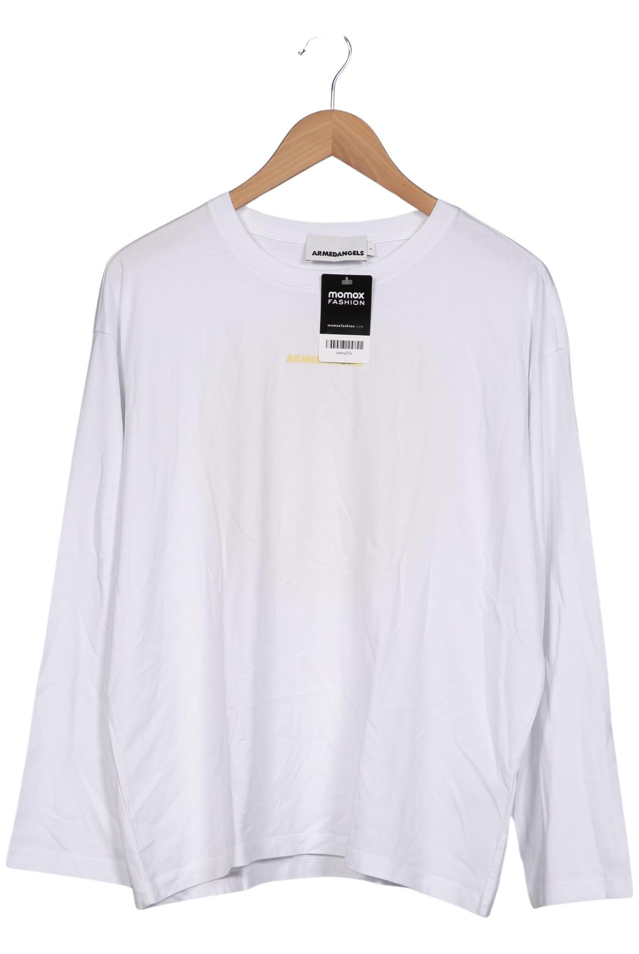 

Armedangels Damen Langarmshirt, weiß, Gr. 36