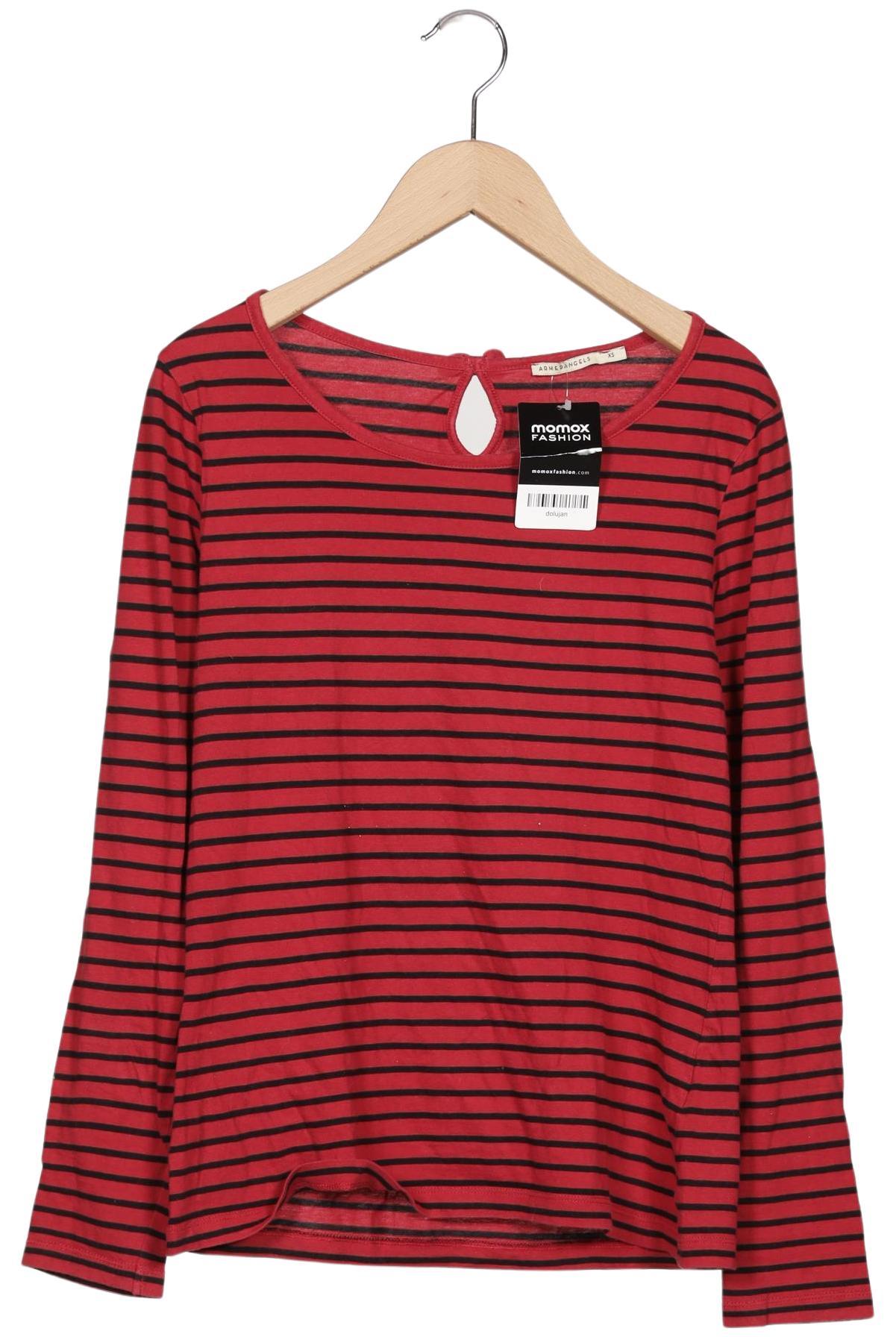 

Armedangels Damen Langarmshirt, rot, Gr. 34