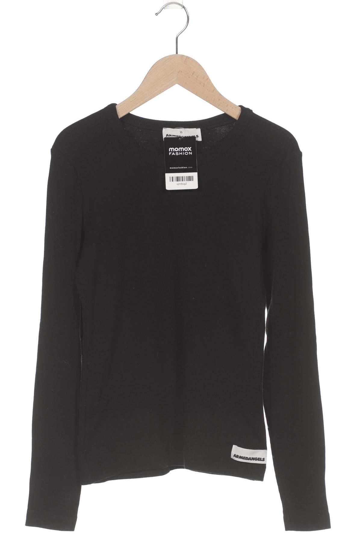 

Armedangels Damen Langarmshirt, schwarz, Gr. 34