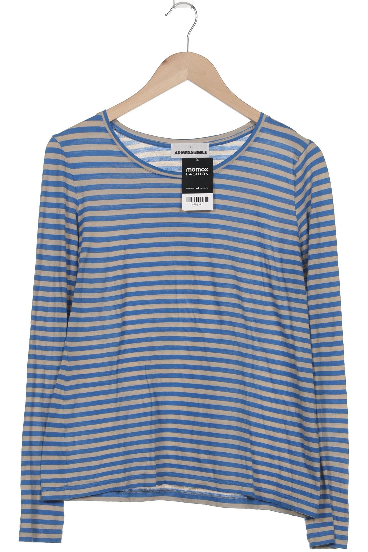 

Armedangels Damen Langarmshirt, blau, Gr. 44