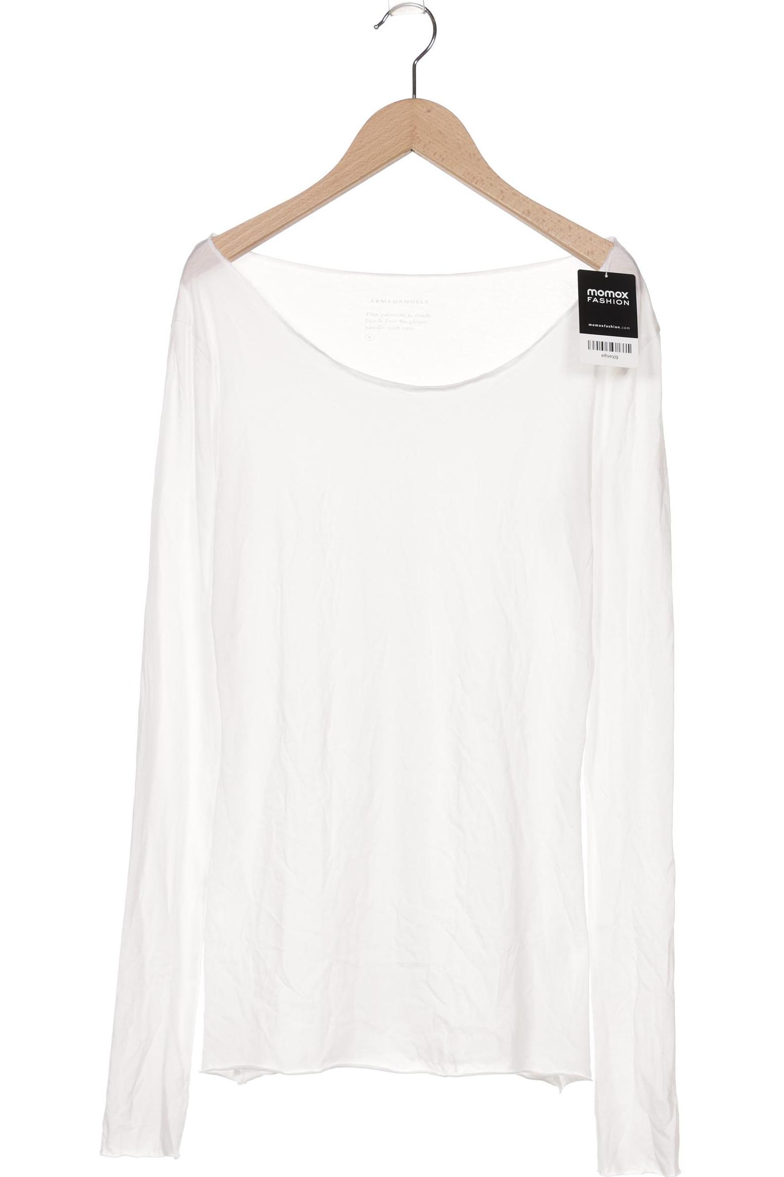 

Armedangels Damen Langarmshirt, weiß, Gr. 38