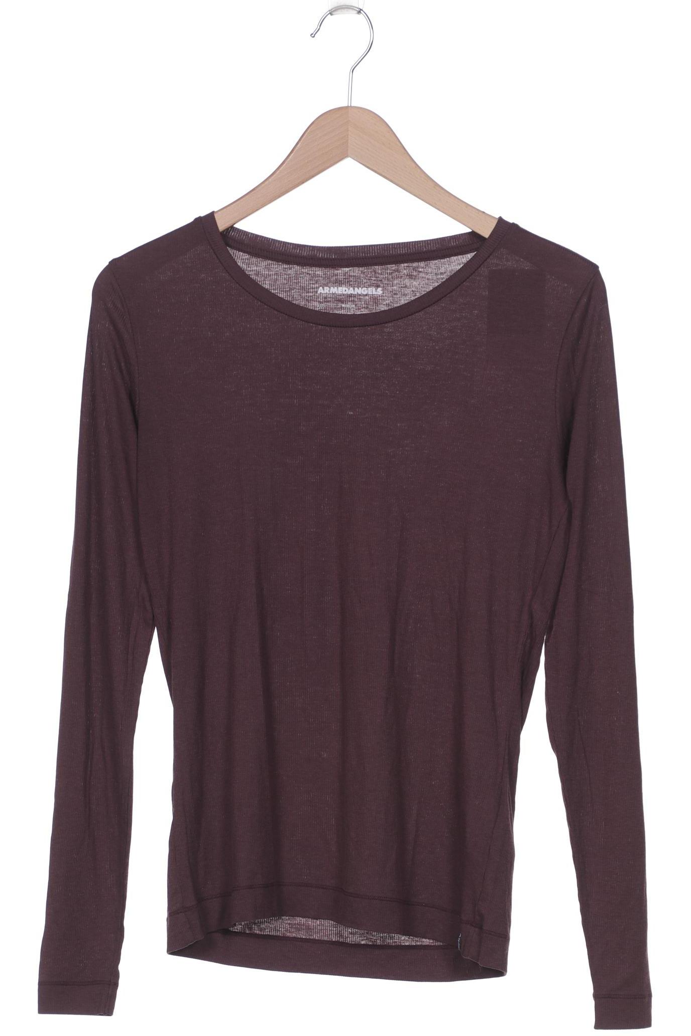 

ARMEDANGELS Damen Langarmshirt, bordeaux