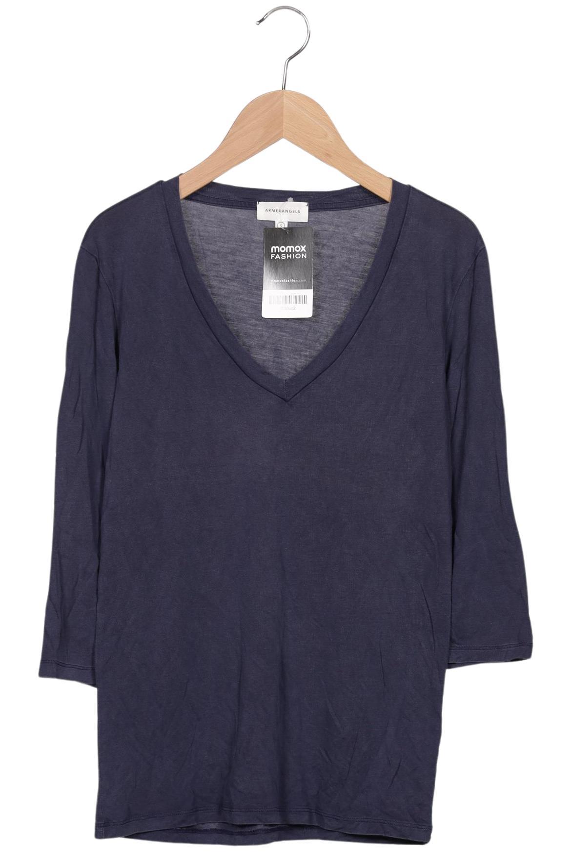 

Armedangels Damen Langarmshirt, marineblau, Gr. 36