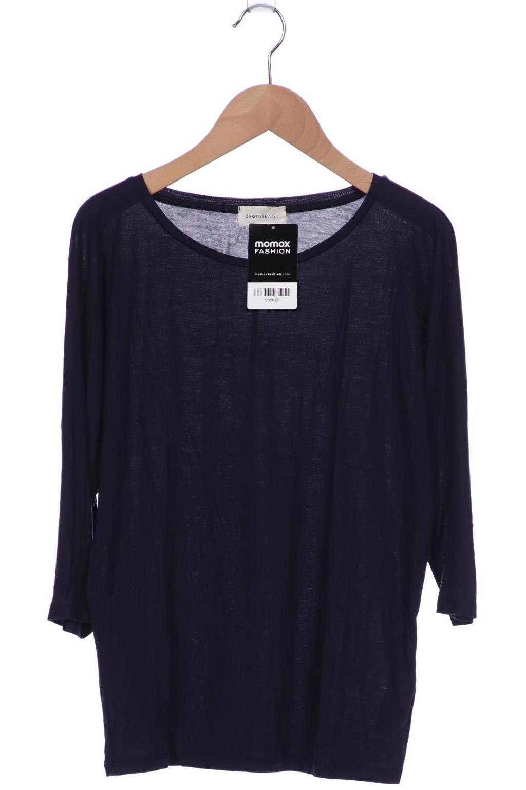 

Armedangels Damen Langarmshirt, marineblau, Gr. 36