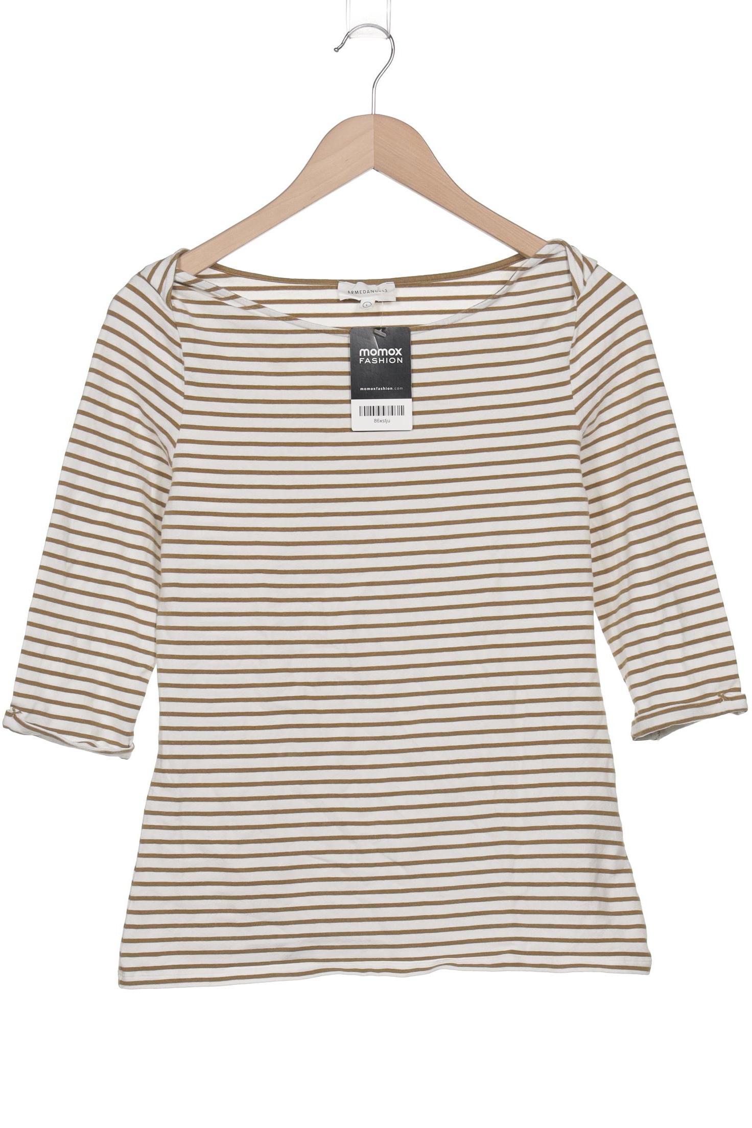 

Armedangels Damen Langarmshirt, weiß, Gr. 42