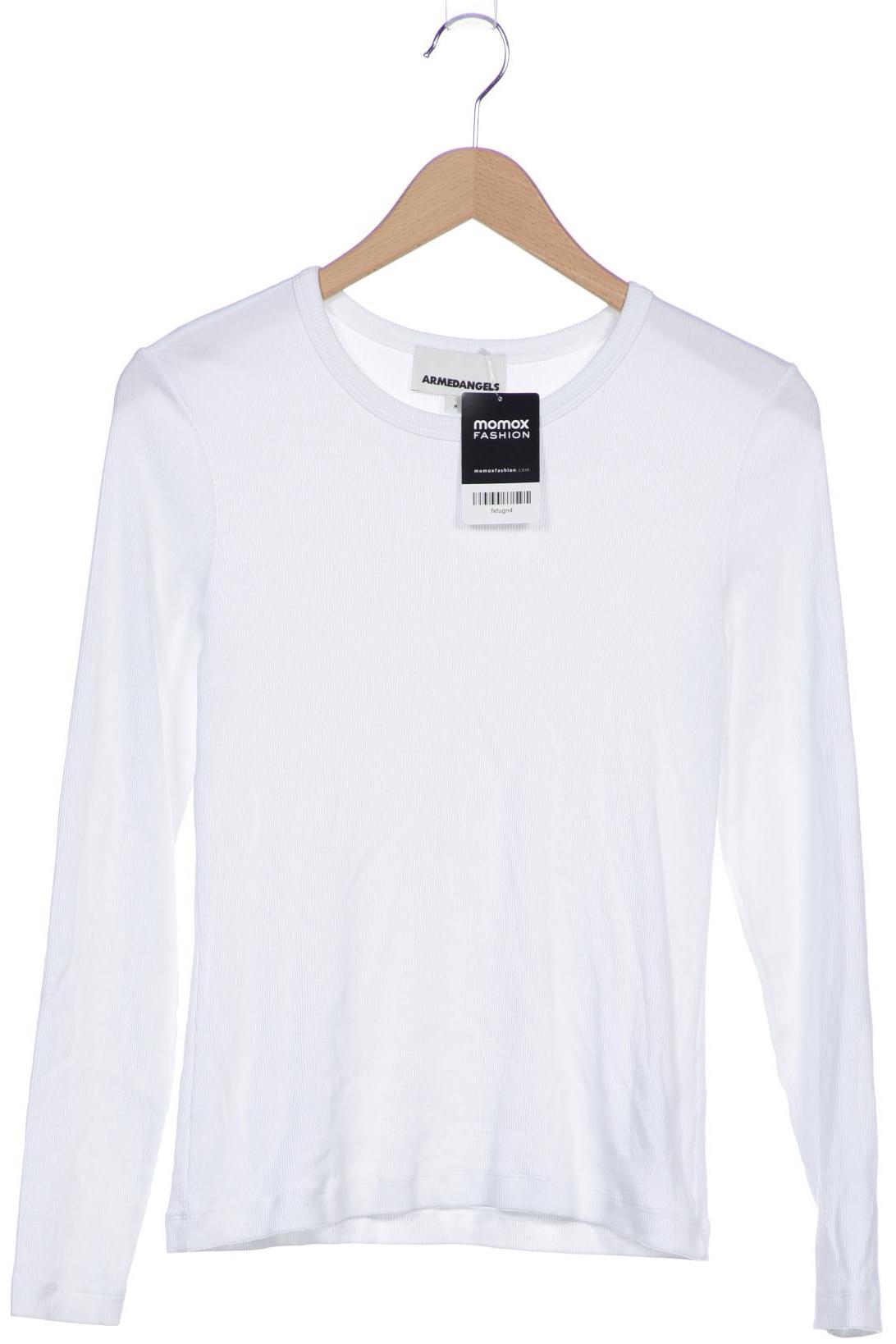 

Armedangels Damen Langarmshirt, weiß, Gr. 40