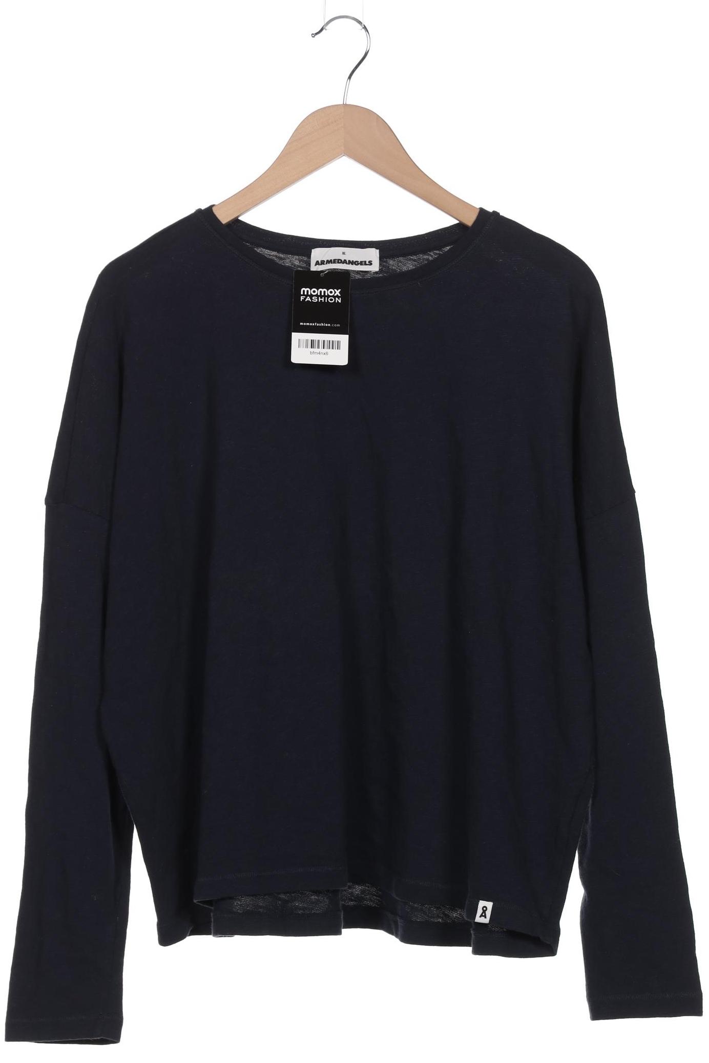 

Armedangels Damen Langarmshirt, marineblau, Gr. 44