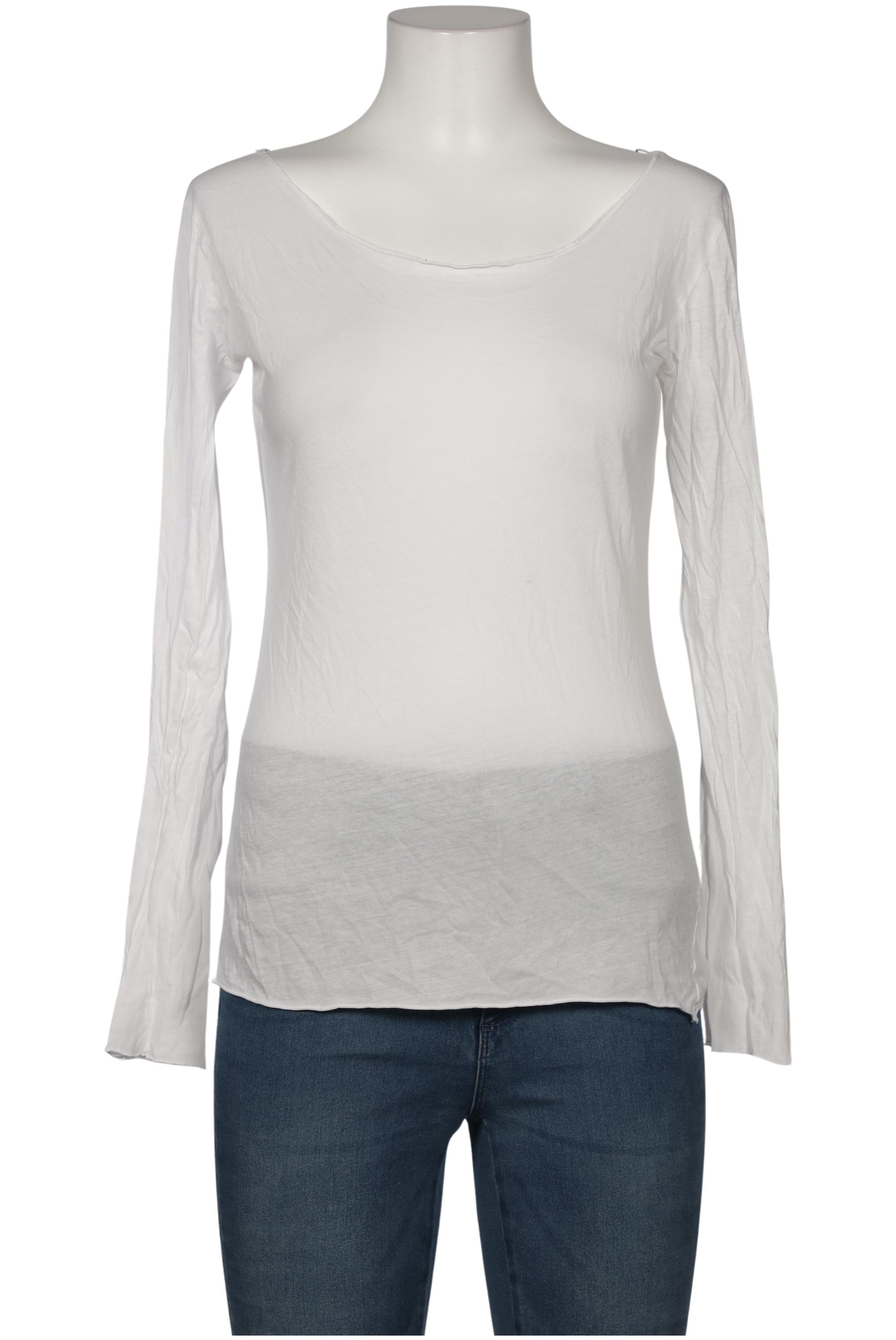 

Armedangels Damen Langarmshirt, weiß, Gr. 40