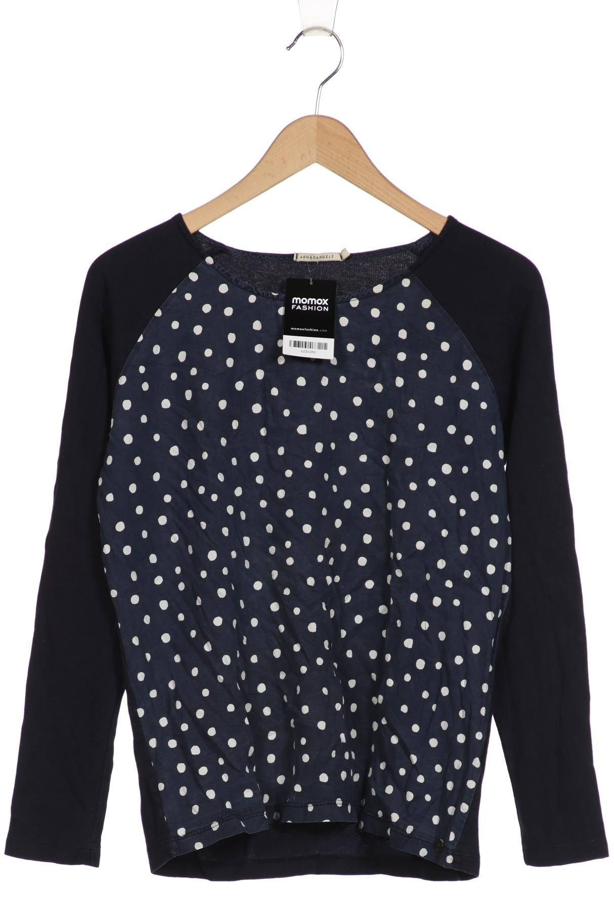 

Armedangels Damen Langarmshirt, marineblau, Gr. 36