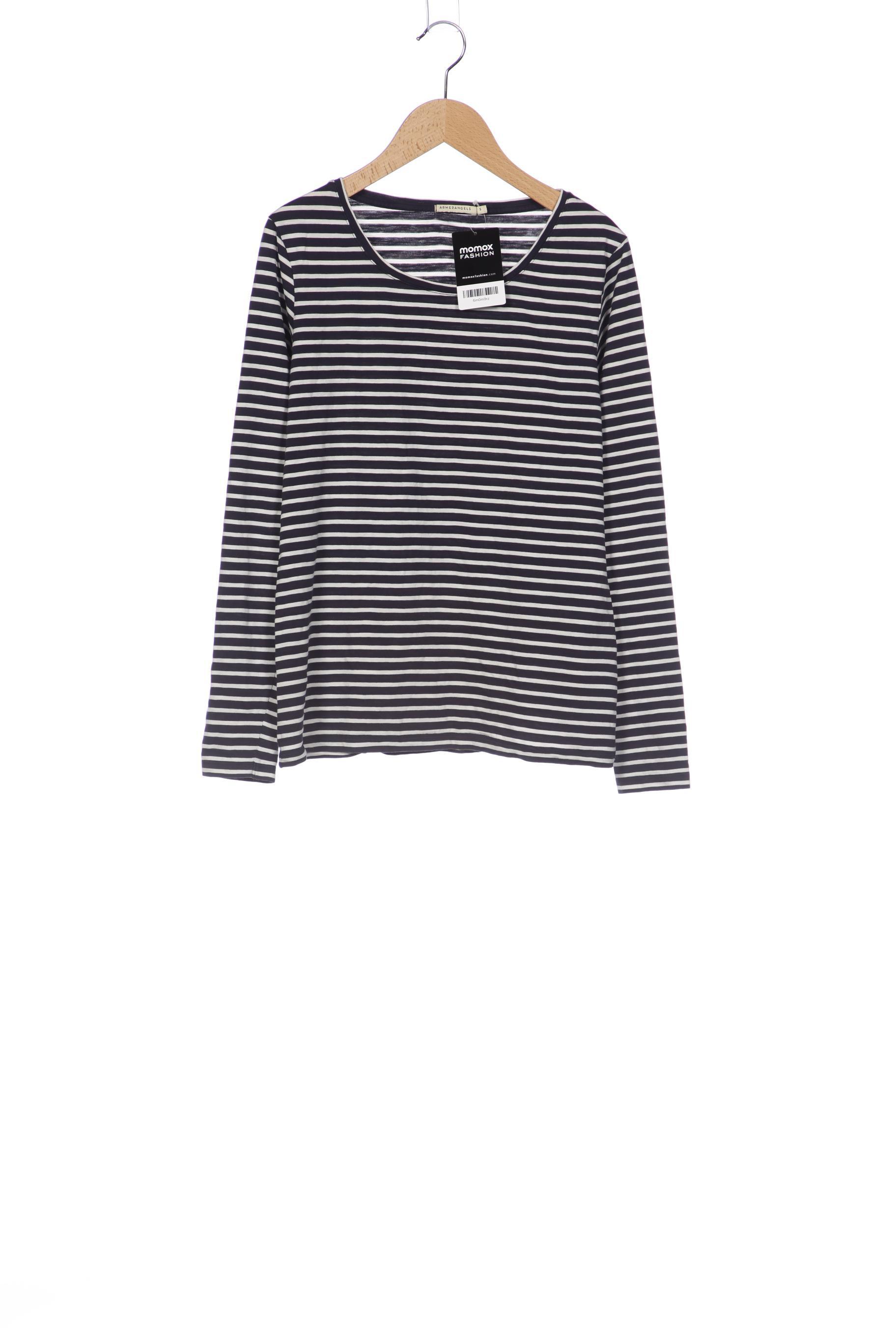 

Armedangels Damen Langarmshirt, marineblau, Gr. 36