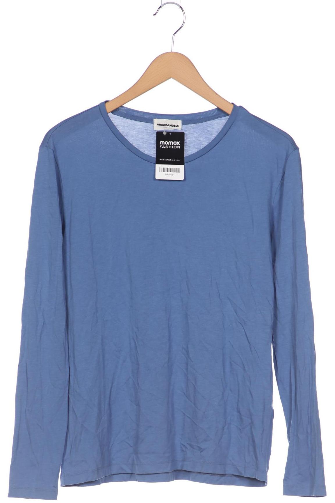 

Armedangels Damen Langarmshirt, blau, Gr. 42