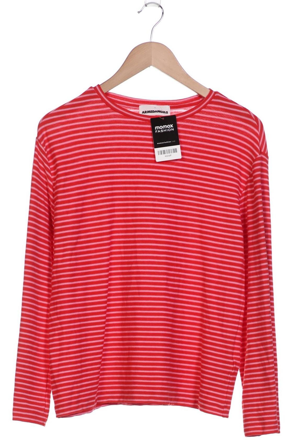 

Armedangels Damen Langarmshirt, rot, Gr. 36