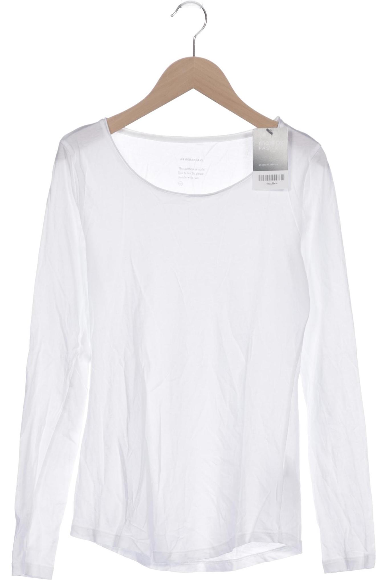 

Armedangels Damen Langarmshirt, weiß, Gr. 34