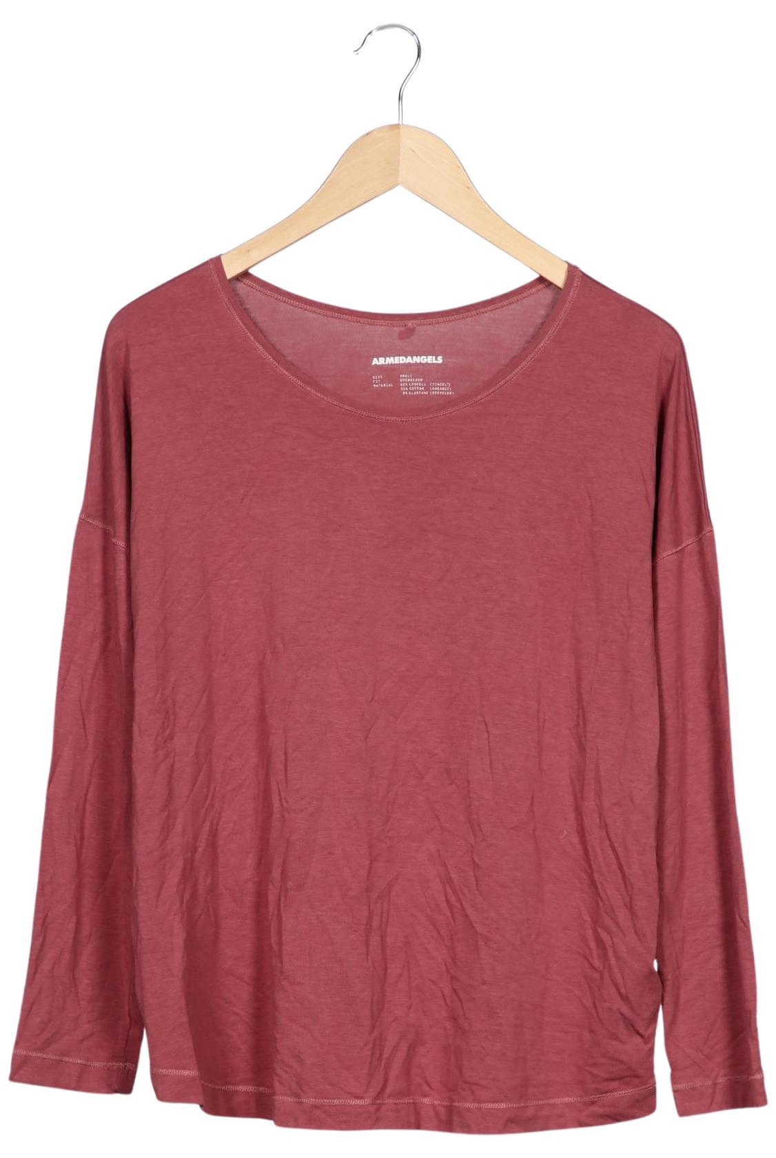 

Armedangels Damen Langarmshirt, rot, Gr. 36