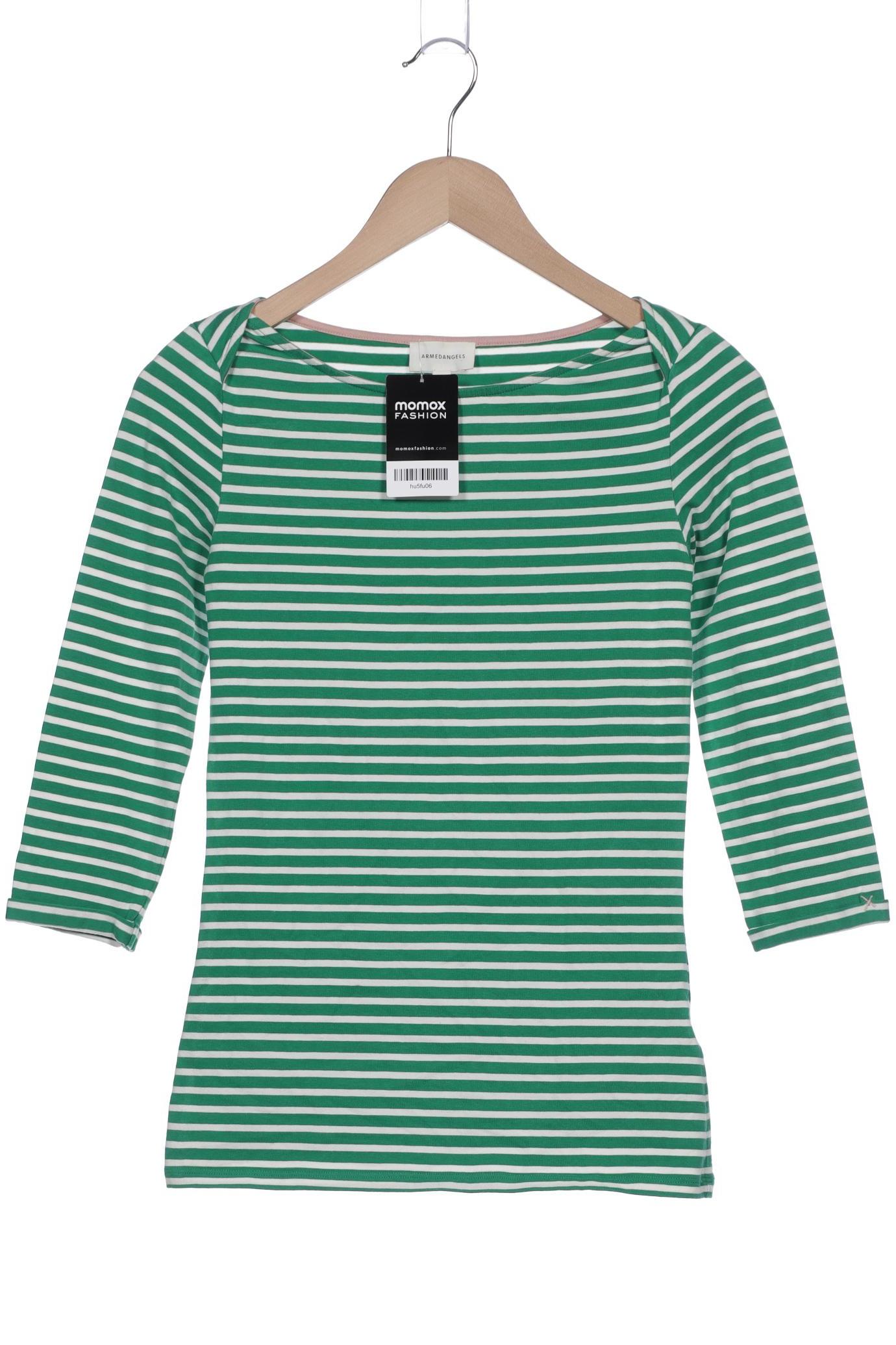 

Armedangels Damen Langarmshirt, grün, Gr. 34