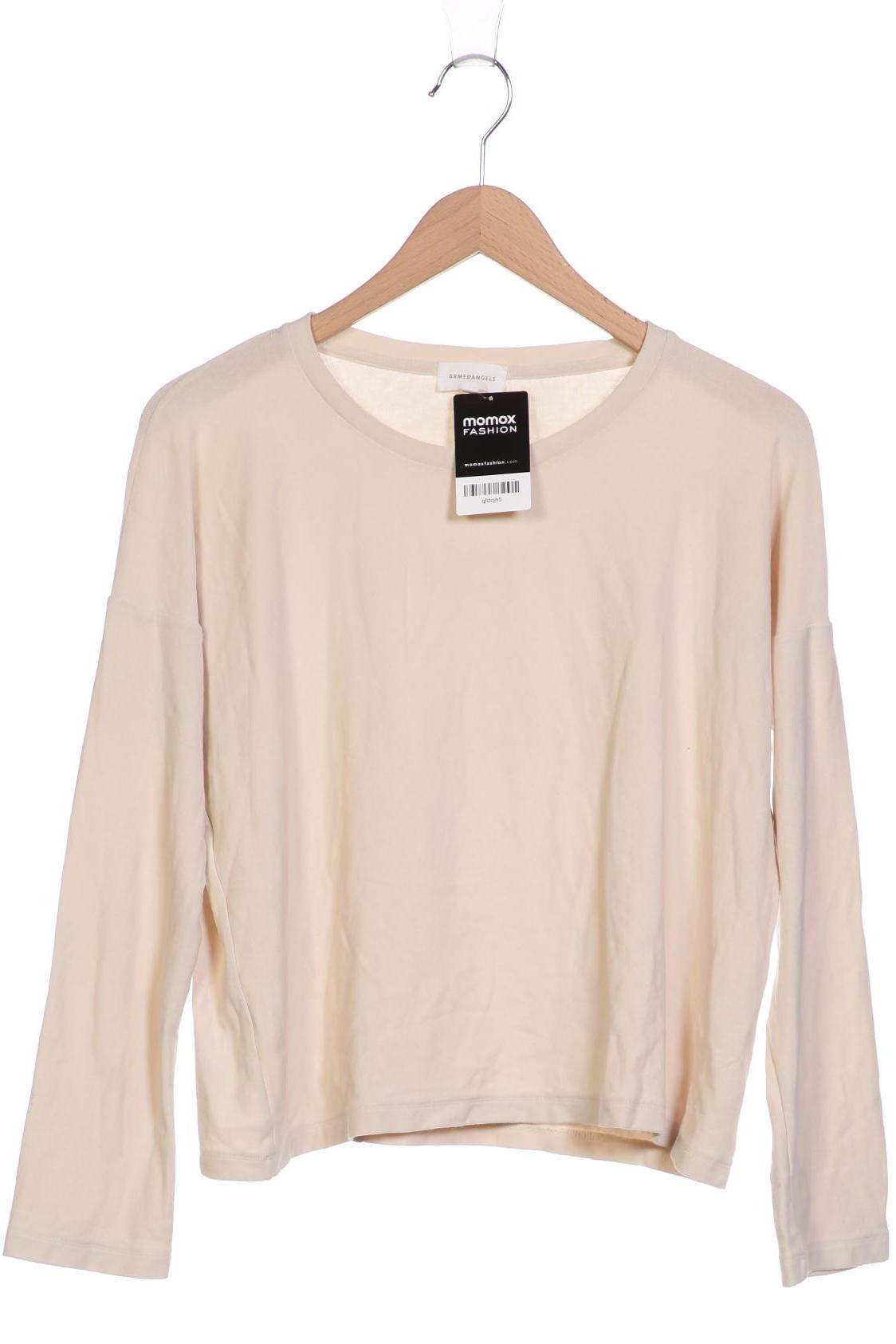 

Armedangels Damen Langarmshirt, beige, Gr. 36
