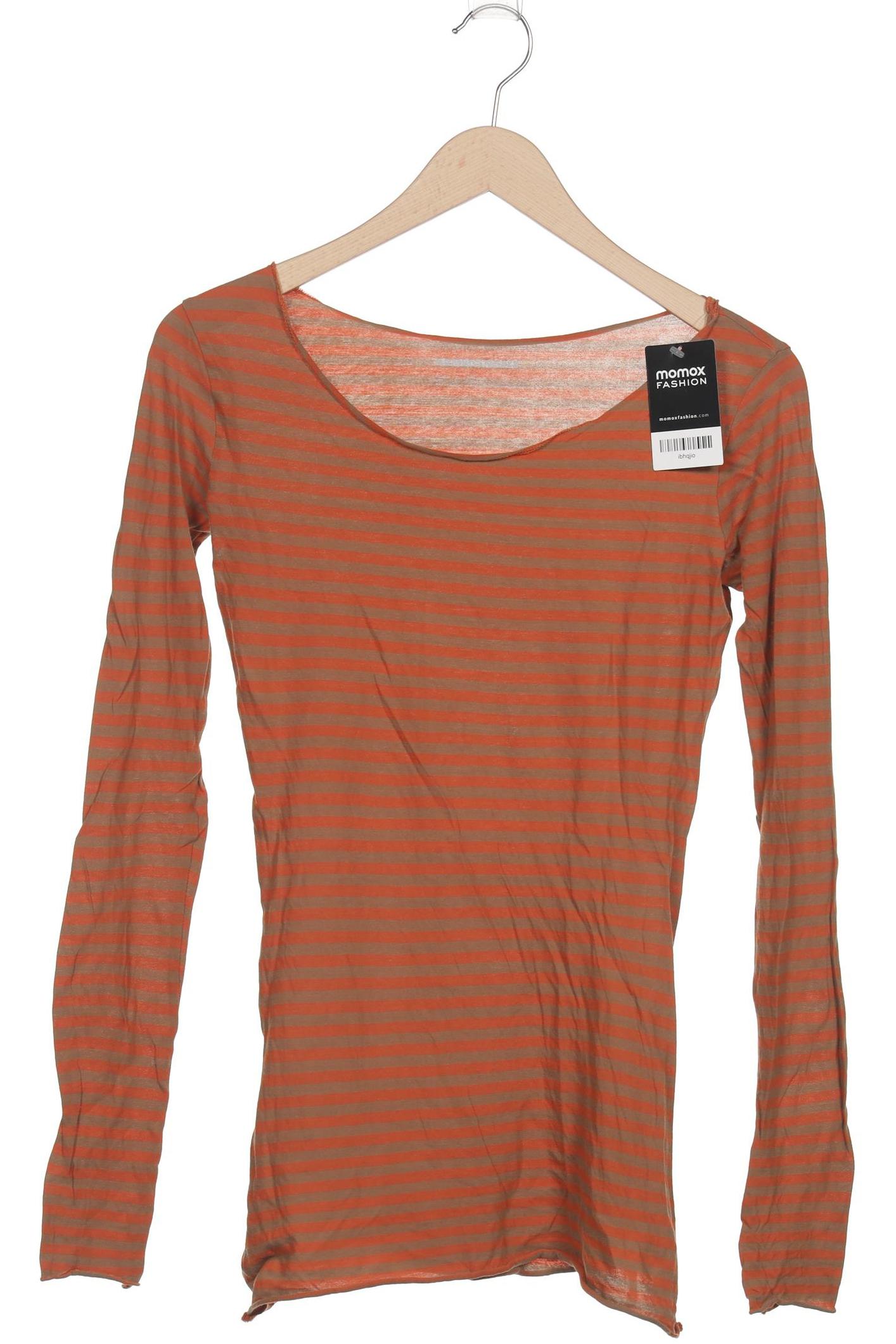 

Armedangels Damen Langarmshirt, orange, Gr. 36