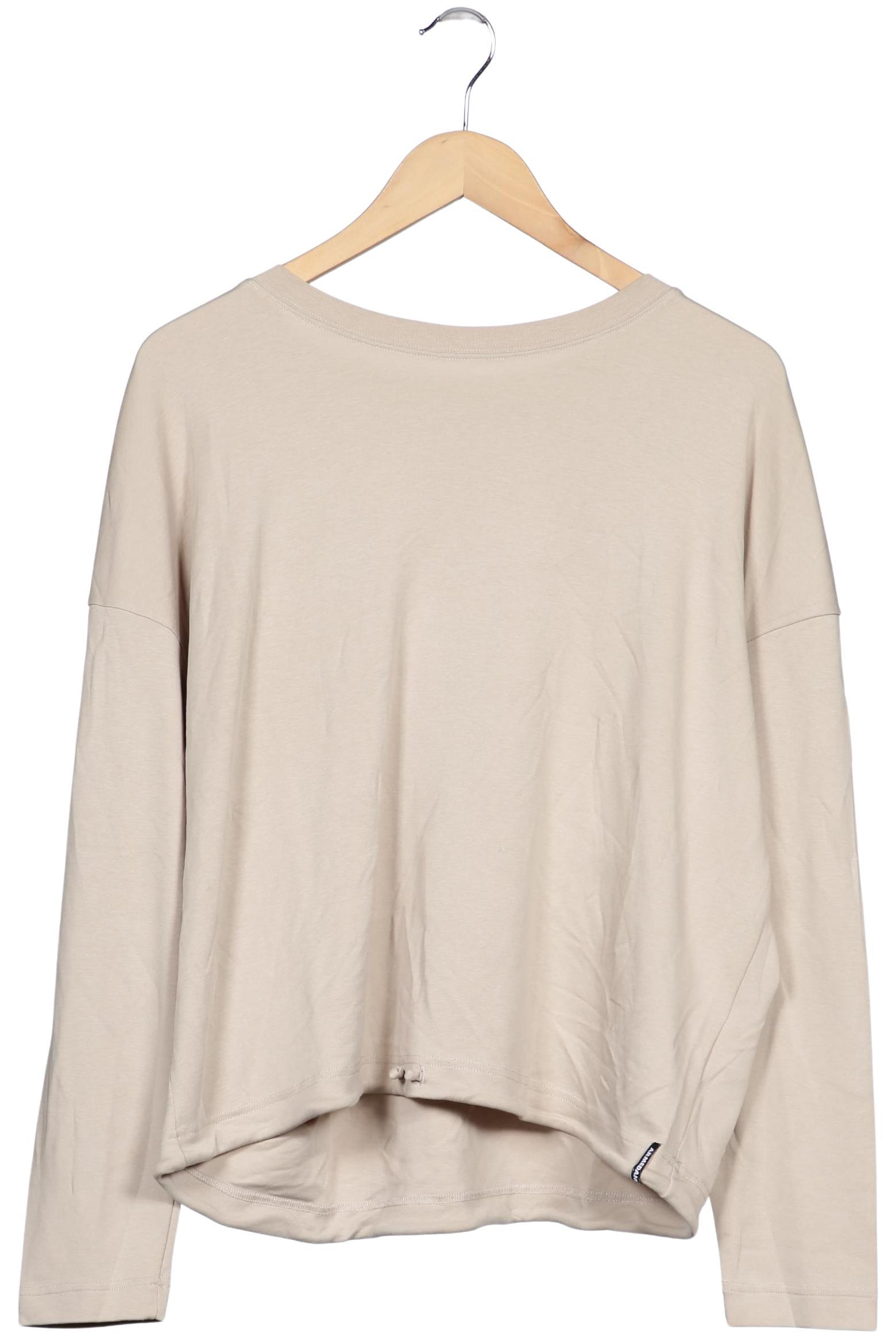 

Armedangels Damen Langarmshirt, beige, Gr. 42