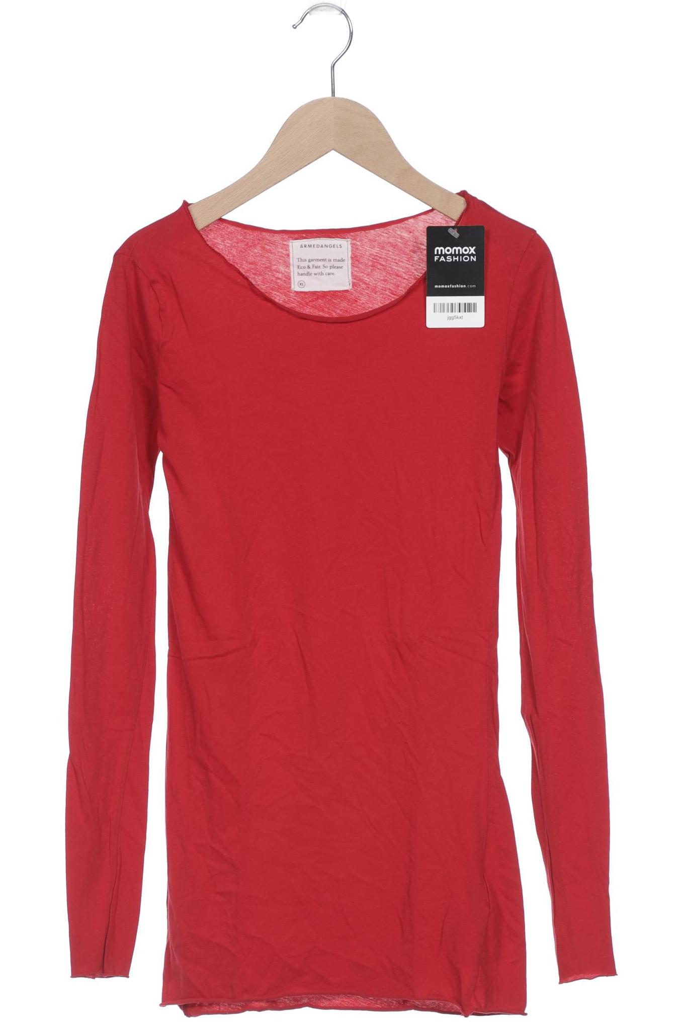 

ARMEDANGELS Damen Langarmshirt, rot