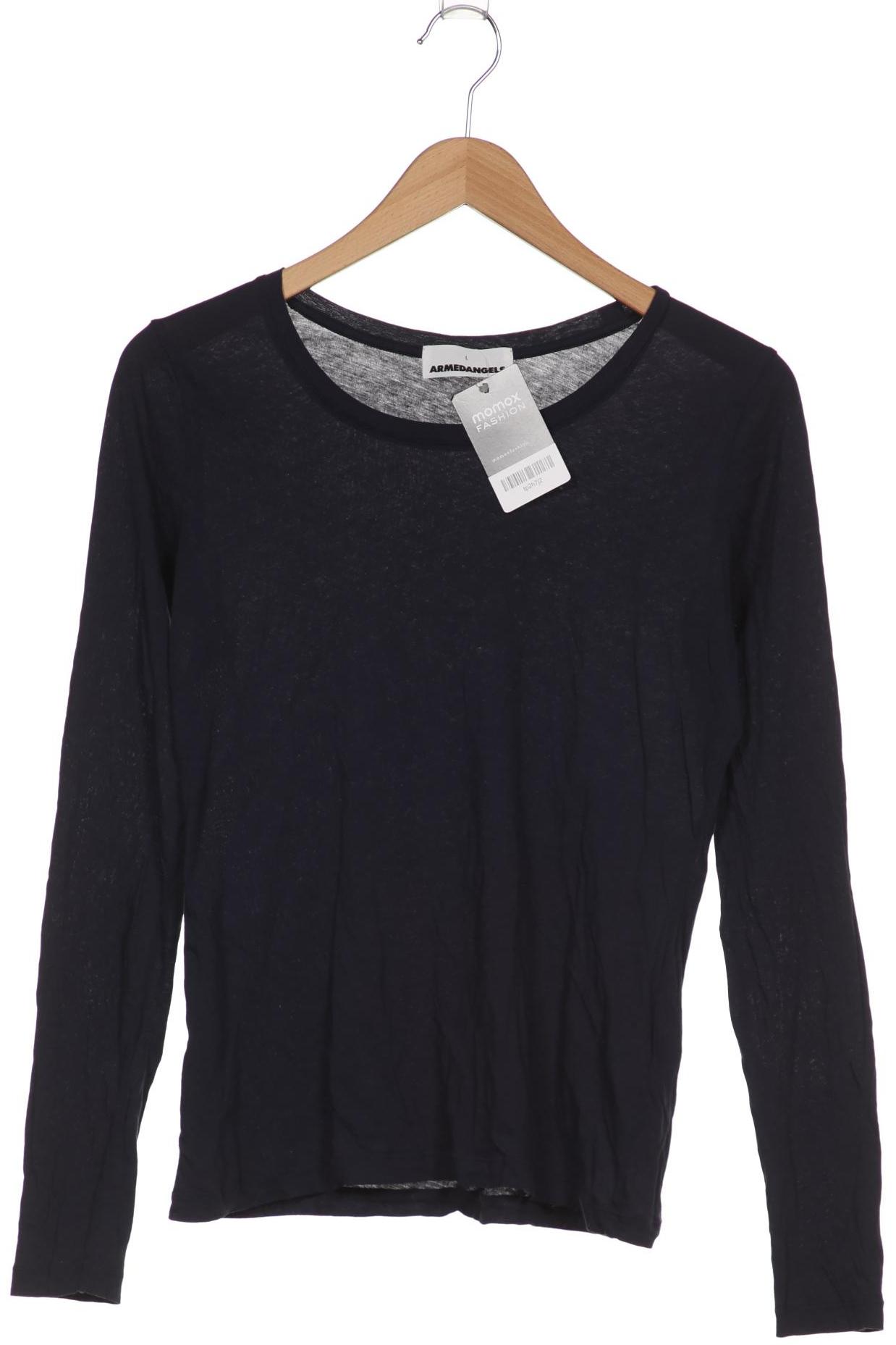 

Armedangels Damen Langarmshirt, marineblau, Gr. 42