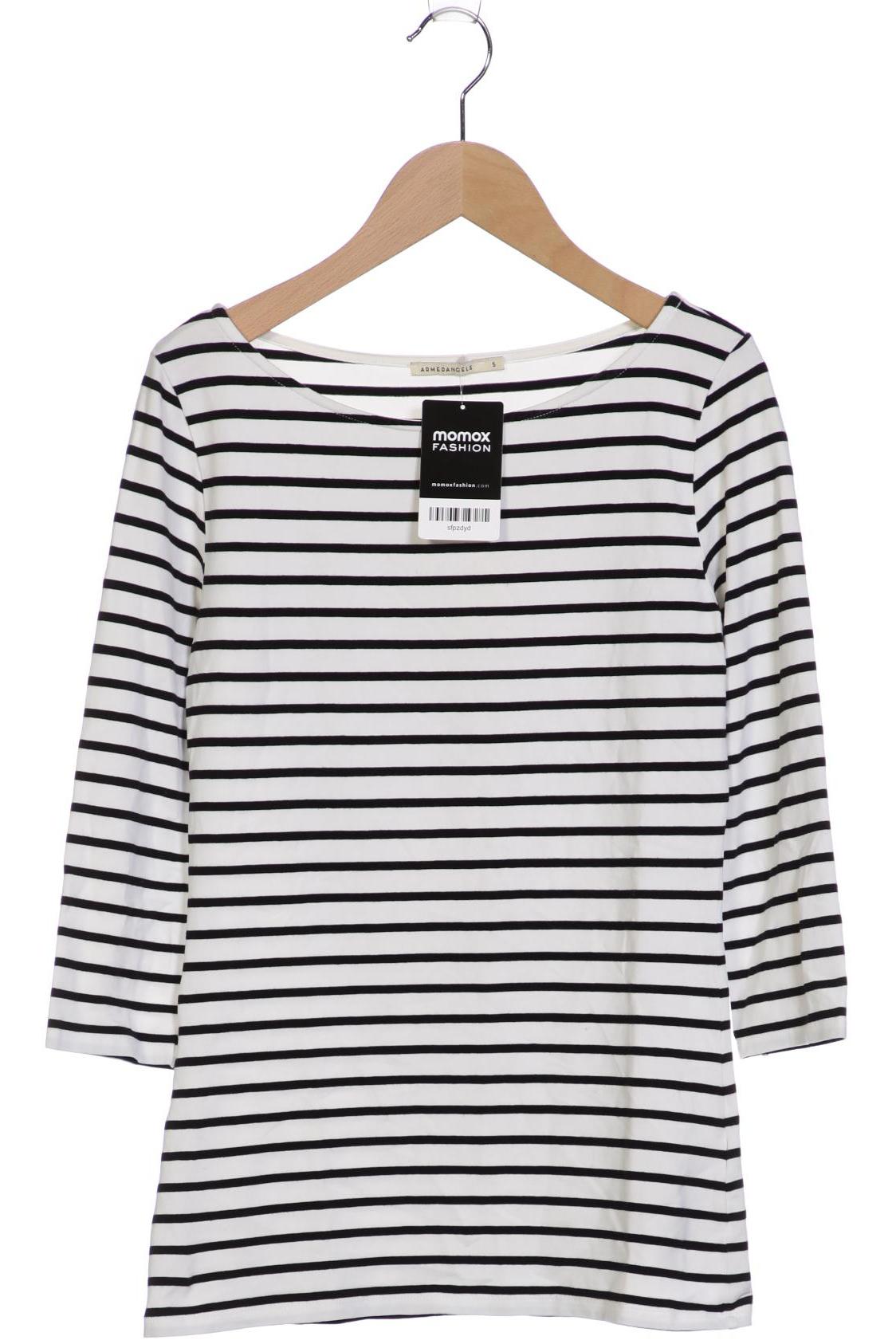 

Armedangels Damen Langarmshirt, weiß, Gr. 36