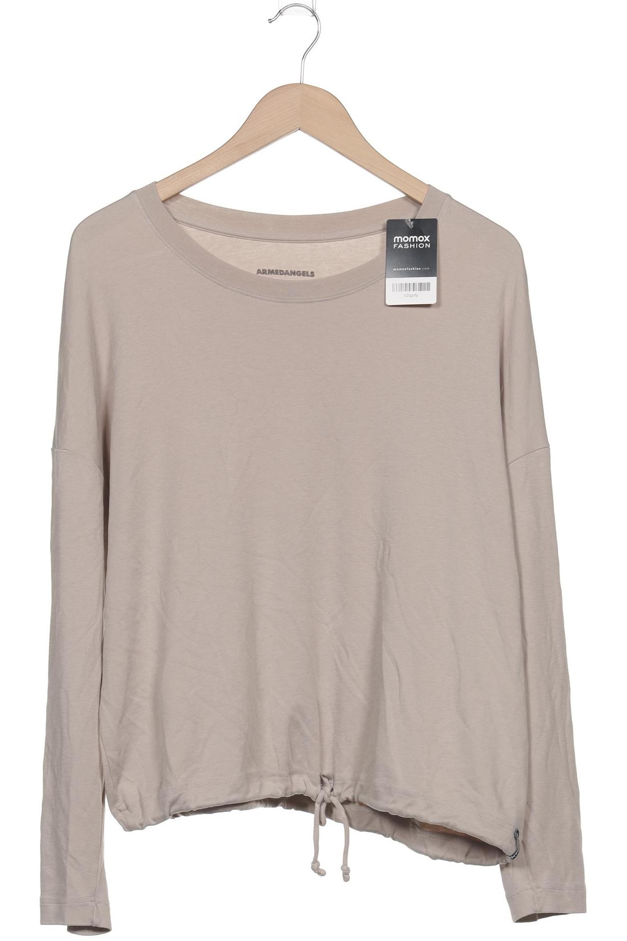 

Armedangels Damen Langarmshirt, beige, Gr. 44