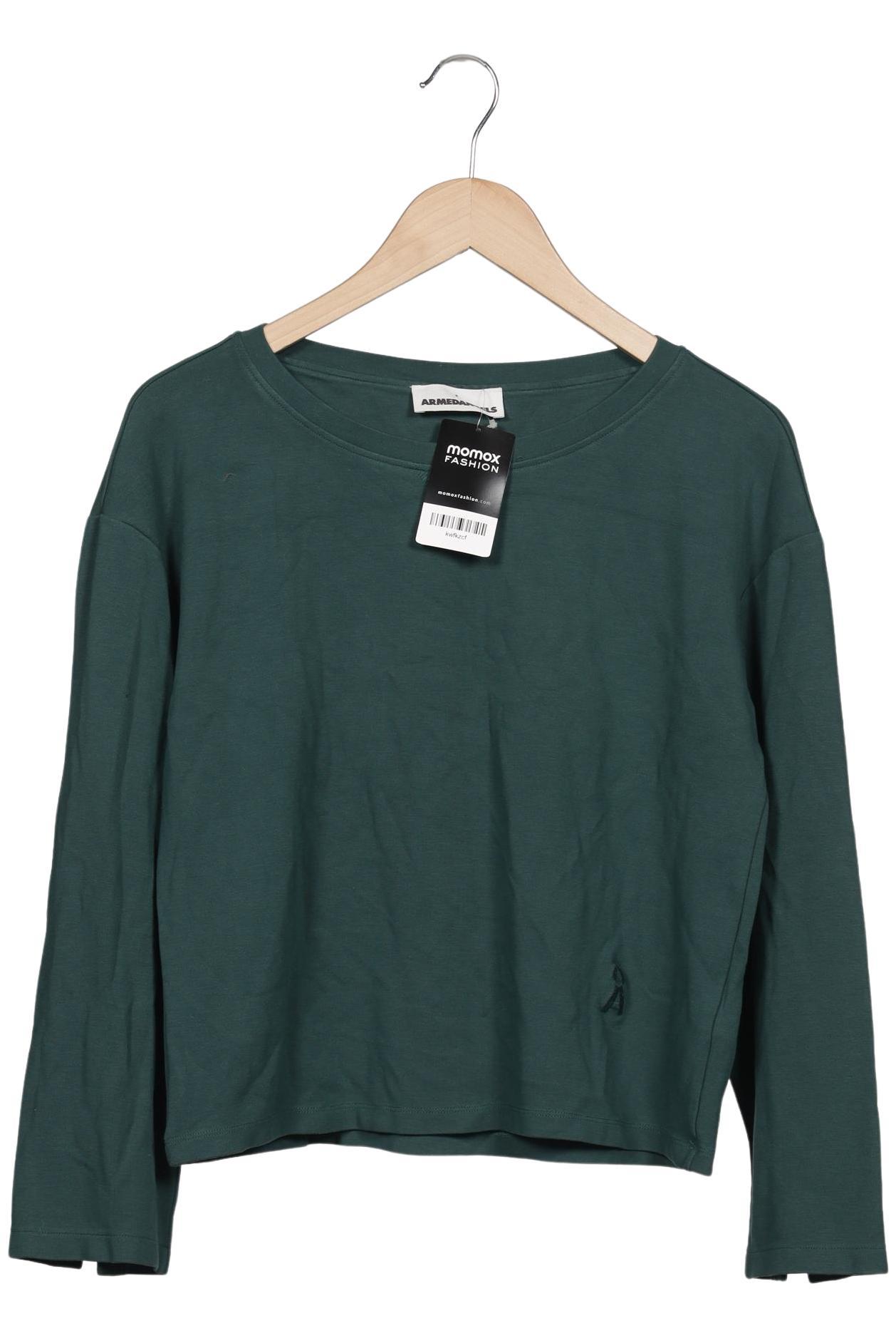 

Armedangels Damen Langarmshirt, grün, Gr. 40