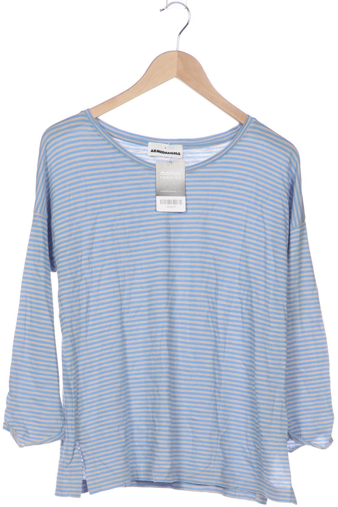 

Armedangels Damen Langarmshirt, blau, Gr. 40