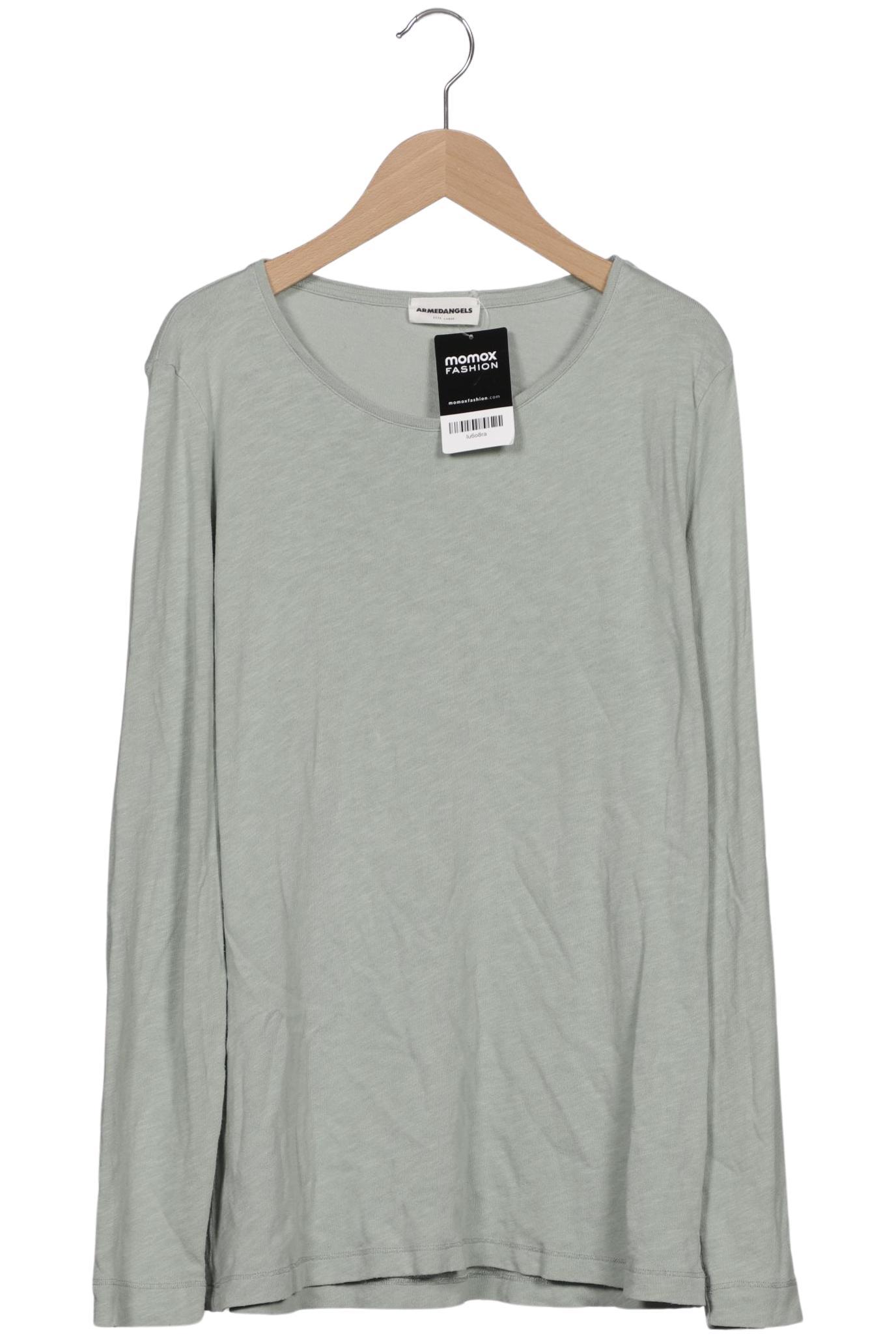 

Armedangels Damen Langarmshirt, hellgrün, Gr. 42