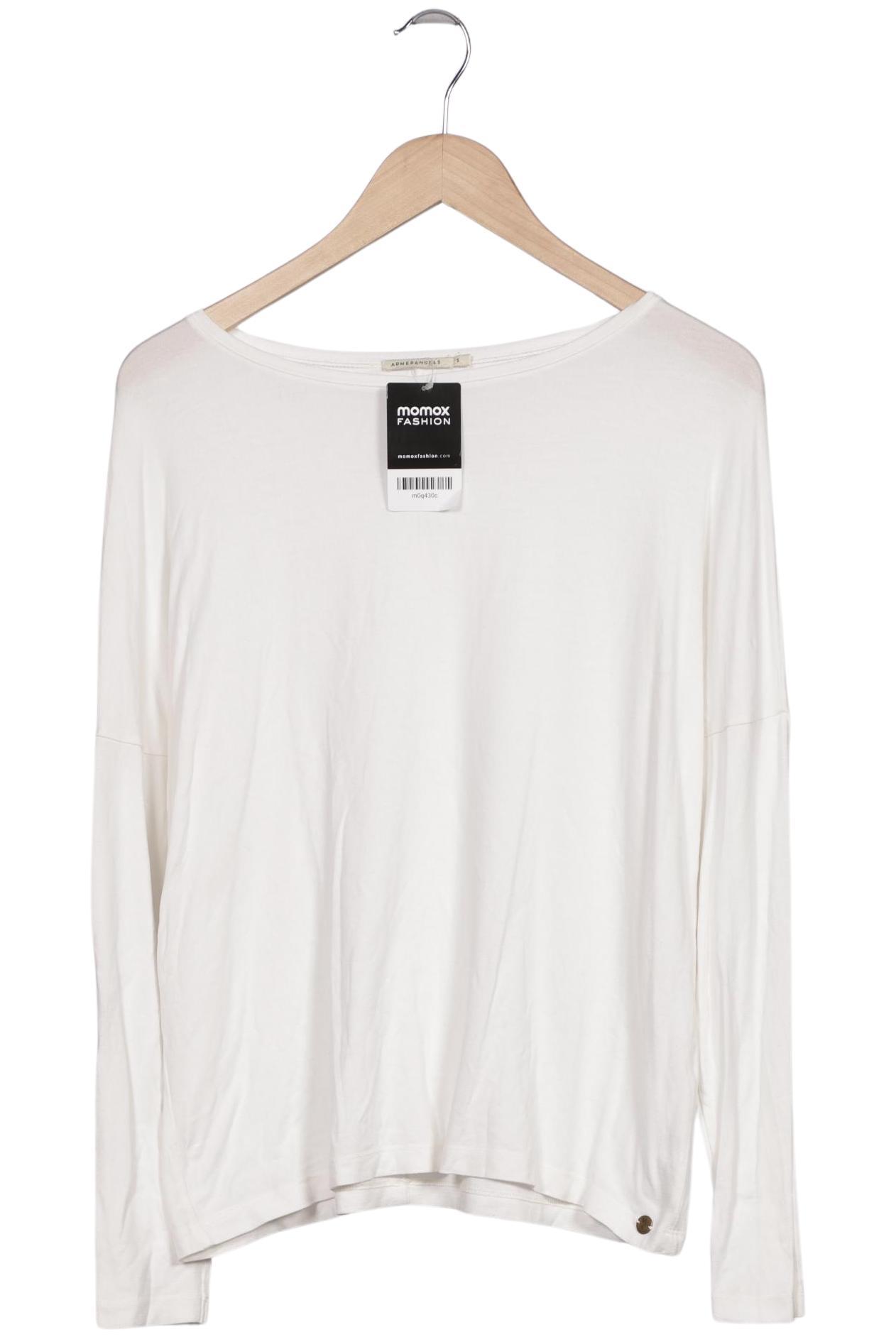 

Armedangels Damen Langarmshirt, weiß, Gr. 36
