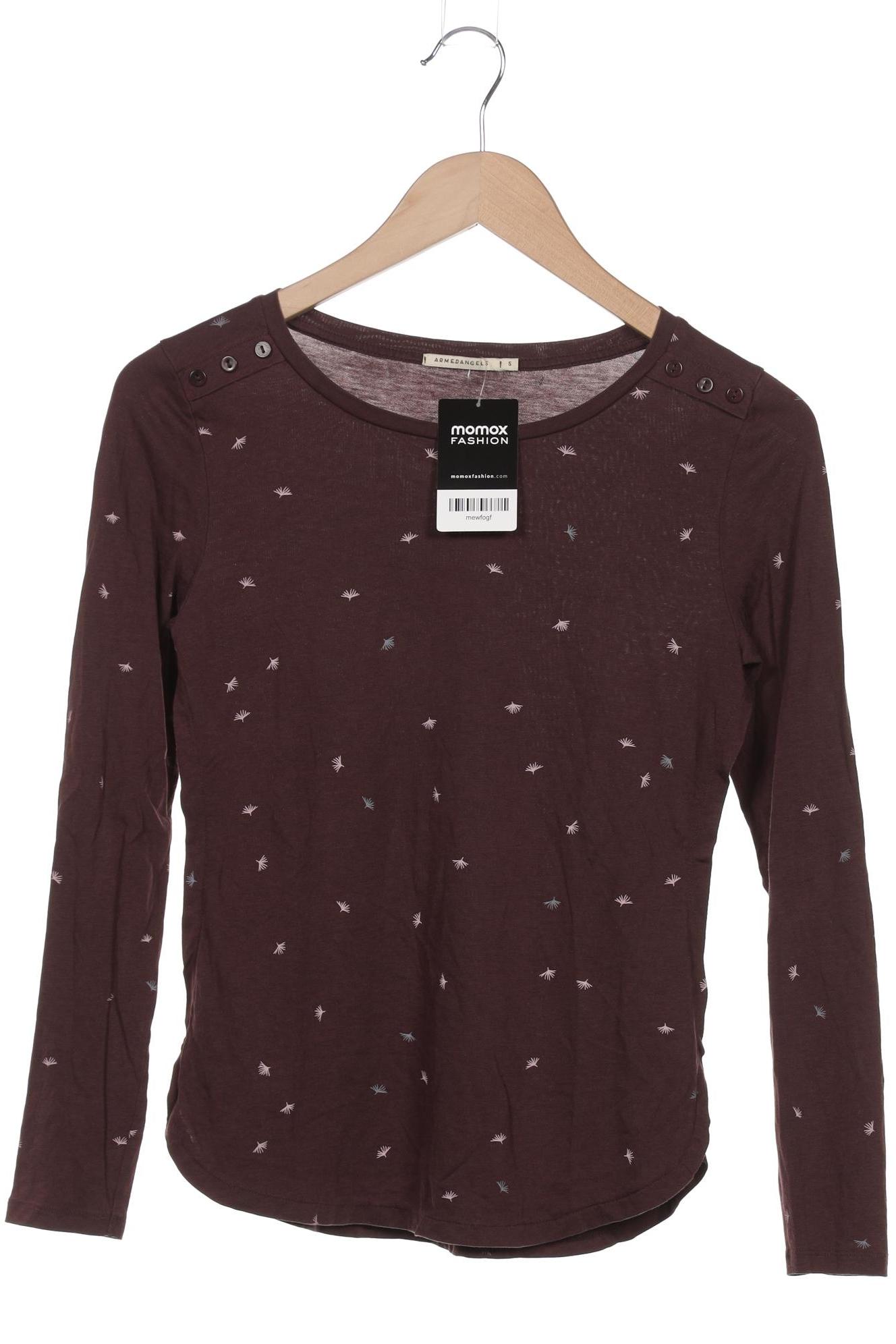 

Armedangels Damen Langarmshirt, bordeaux, Gr. 36