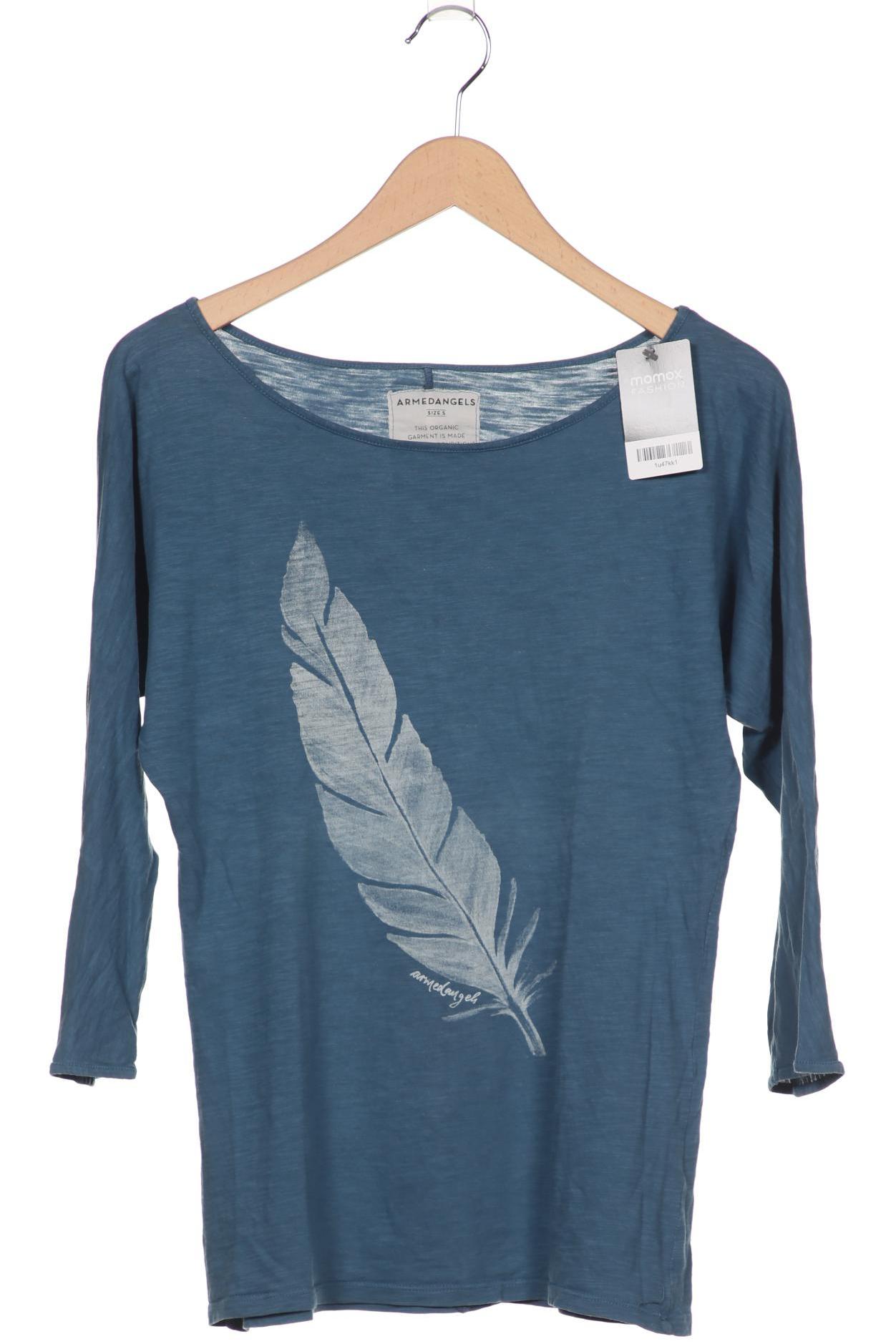 

ARMEDANGELS Damen Langarmshirt, türkis