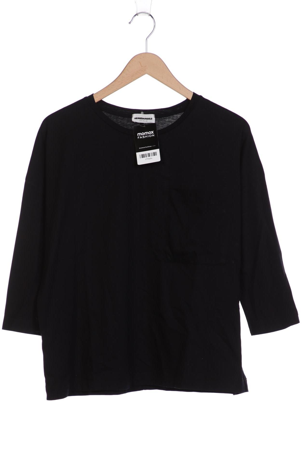 

Armedangels Damen Langarmshirt, schwarz, Gr. 40